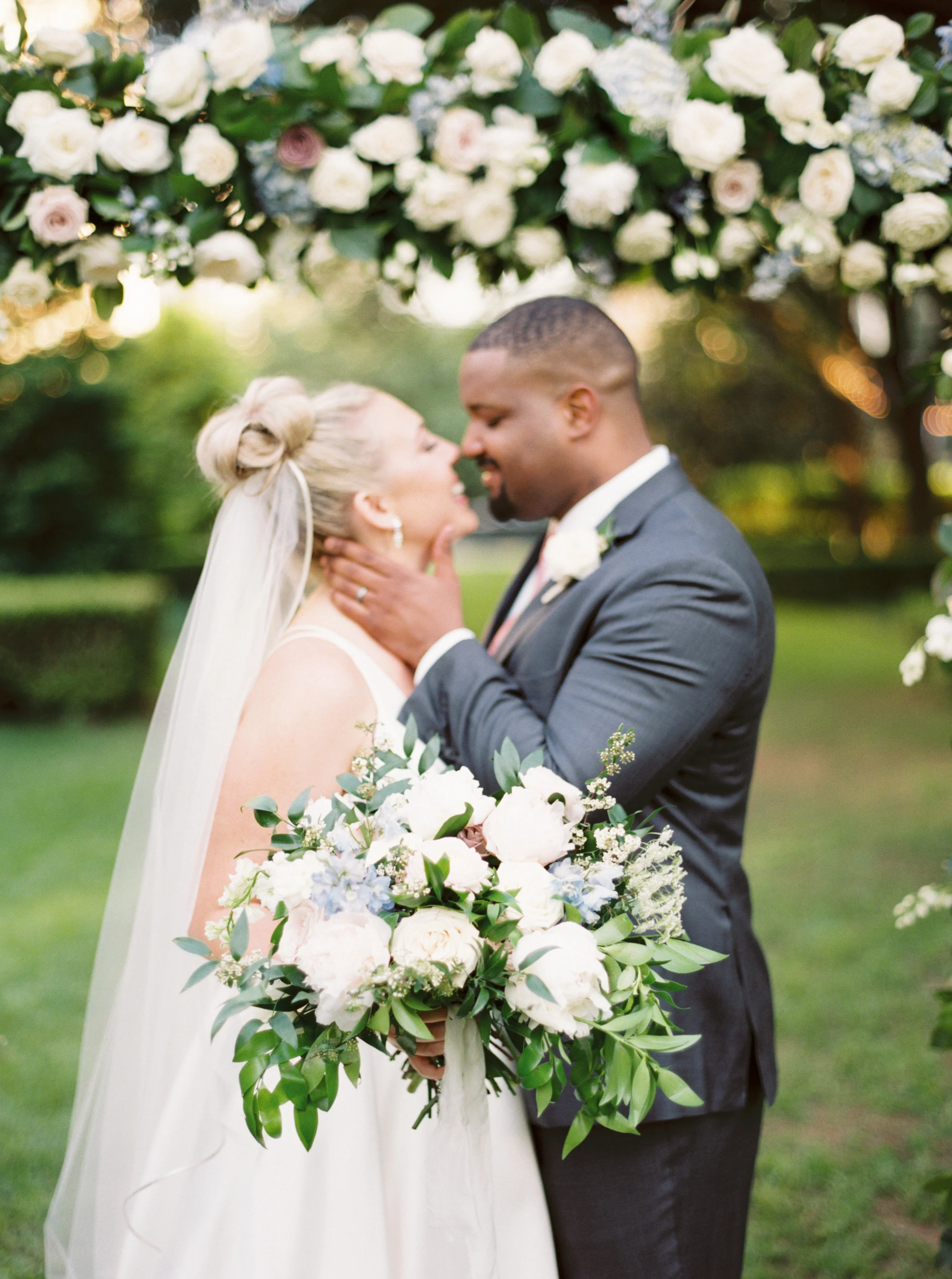 Summer Floral Garden Party Wedding at Marie Gabrielle, by Dallas destination wedding photographer Tracy Enoch
