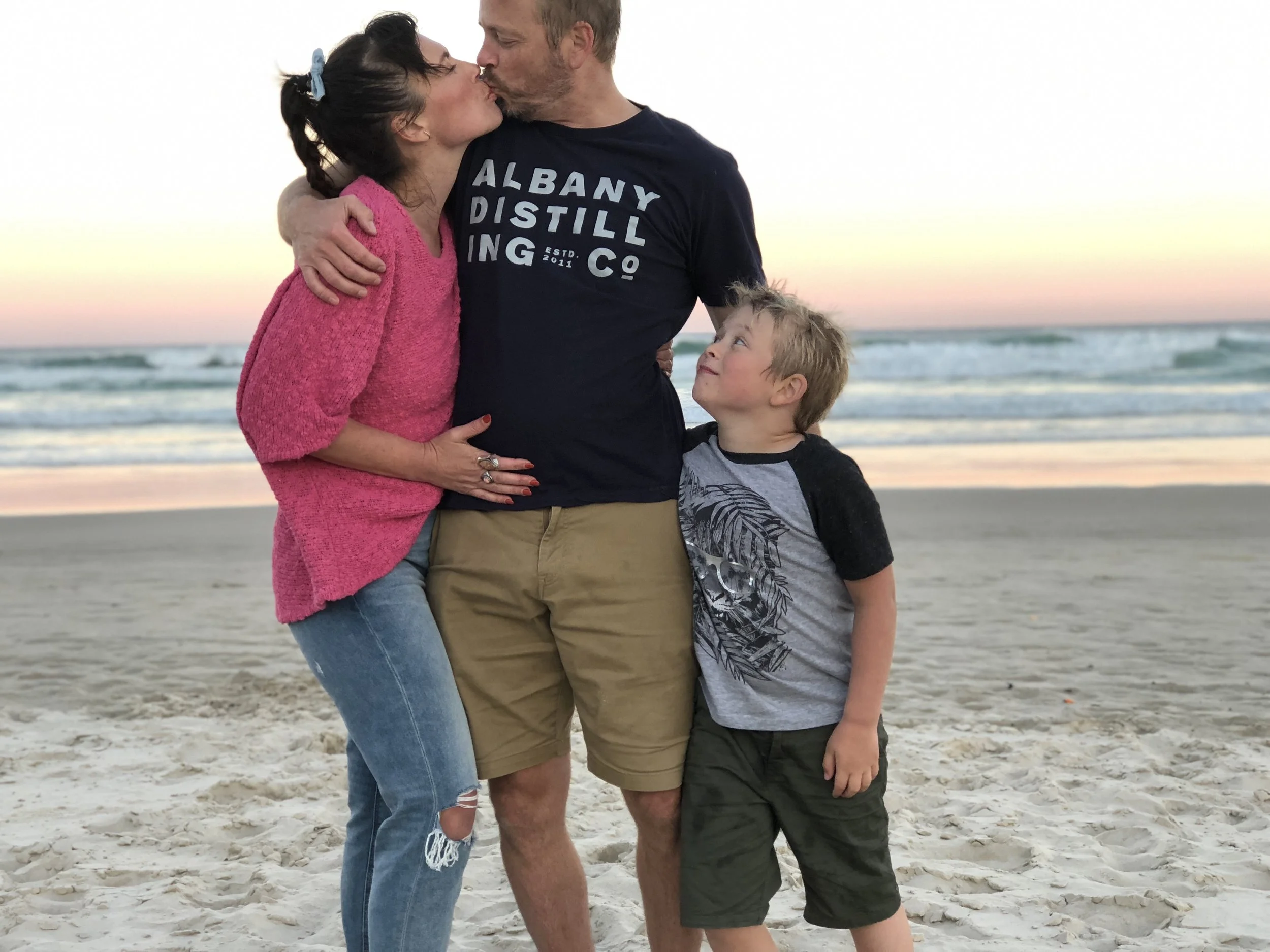 Last night in our Aussie dream