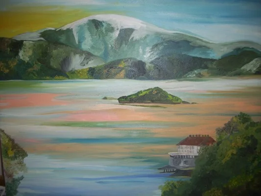 Santa Catalina, 2013. Oil on canvas 73cmx92cm