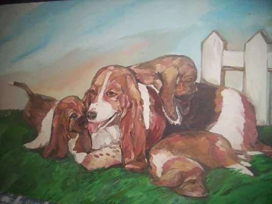 Family, 2007. Oil on canvas.