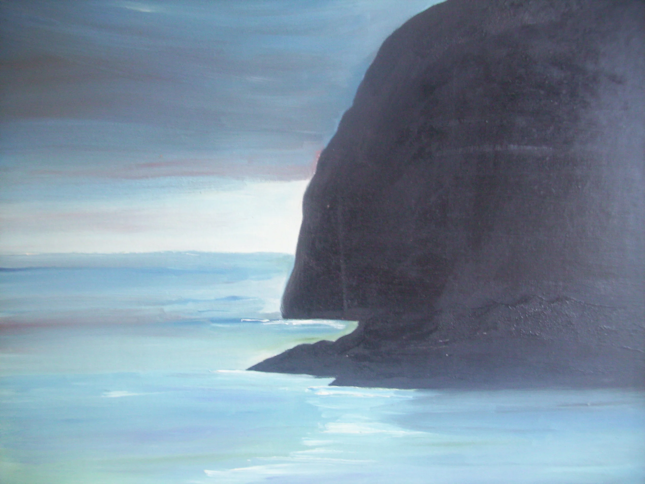 Ogoño 2, 2013. 50x61 cm. Oil on wood.