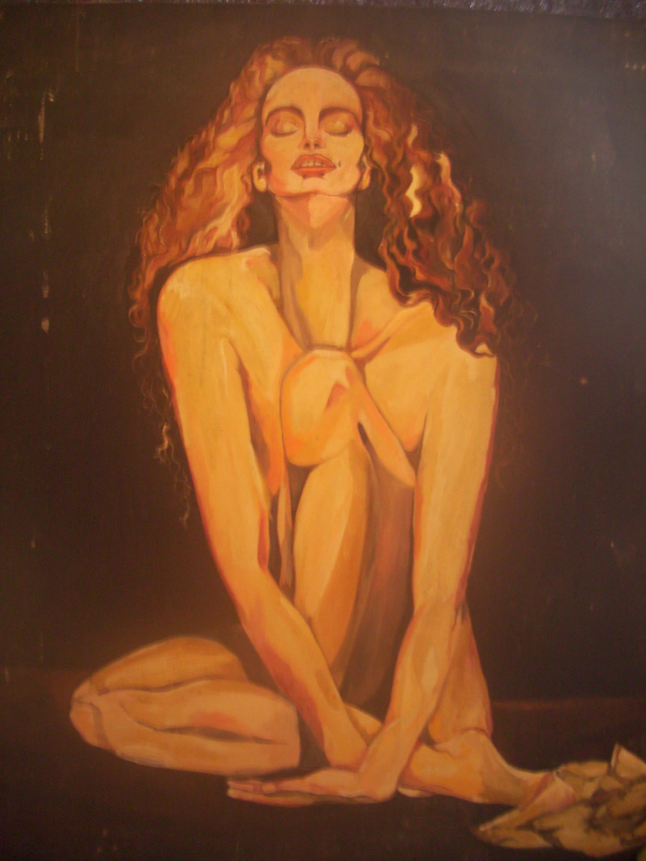 Nude, 2000. 61x50cm. Oil in canvas.