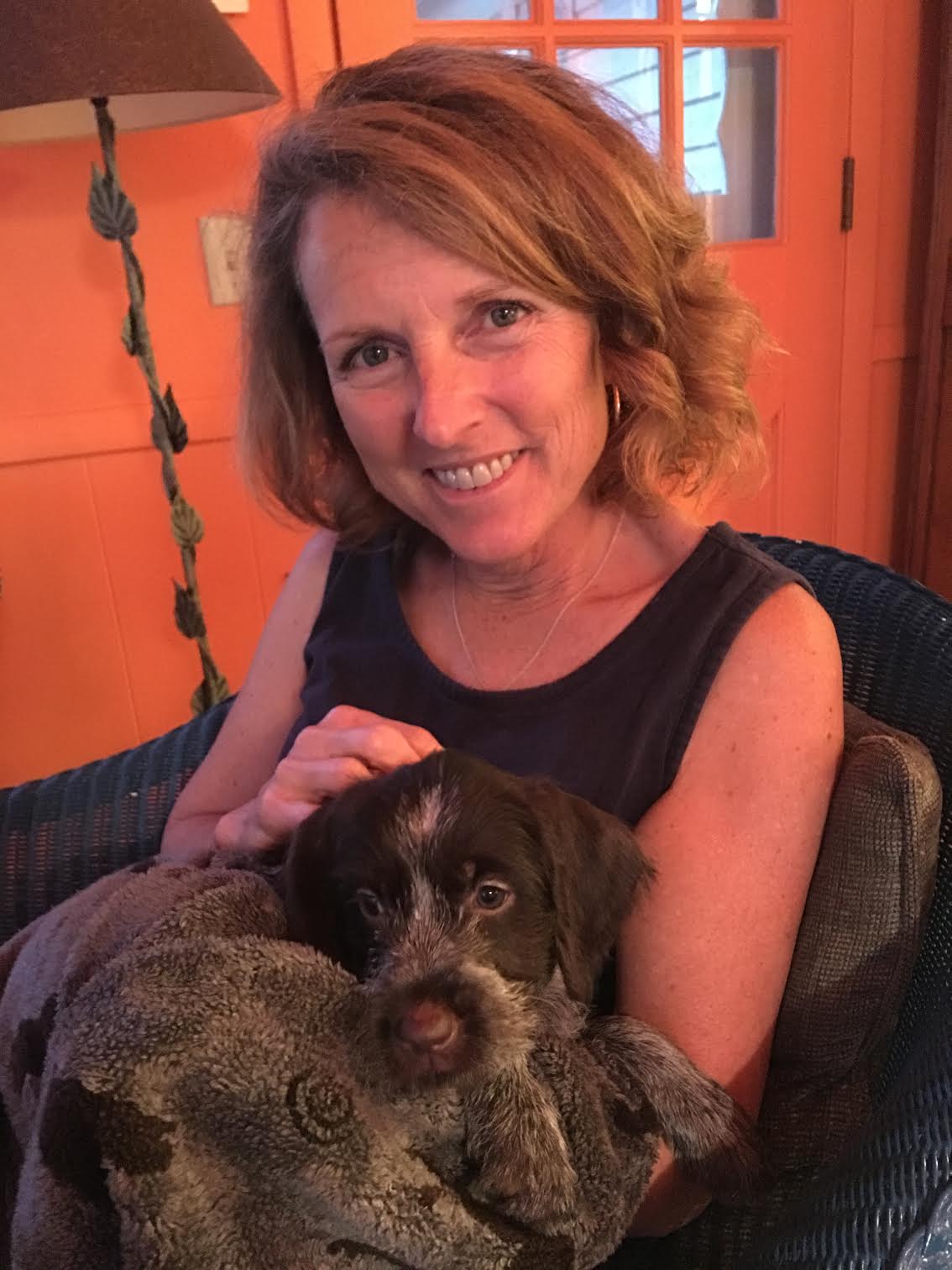 My mom calls Sally her "grand dog" and spoils her rotten. 