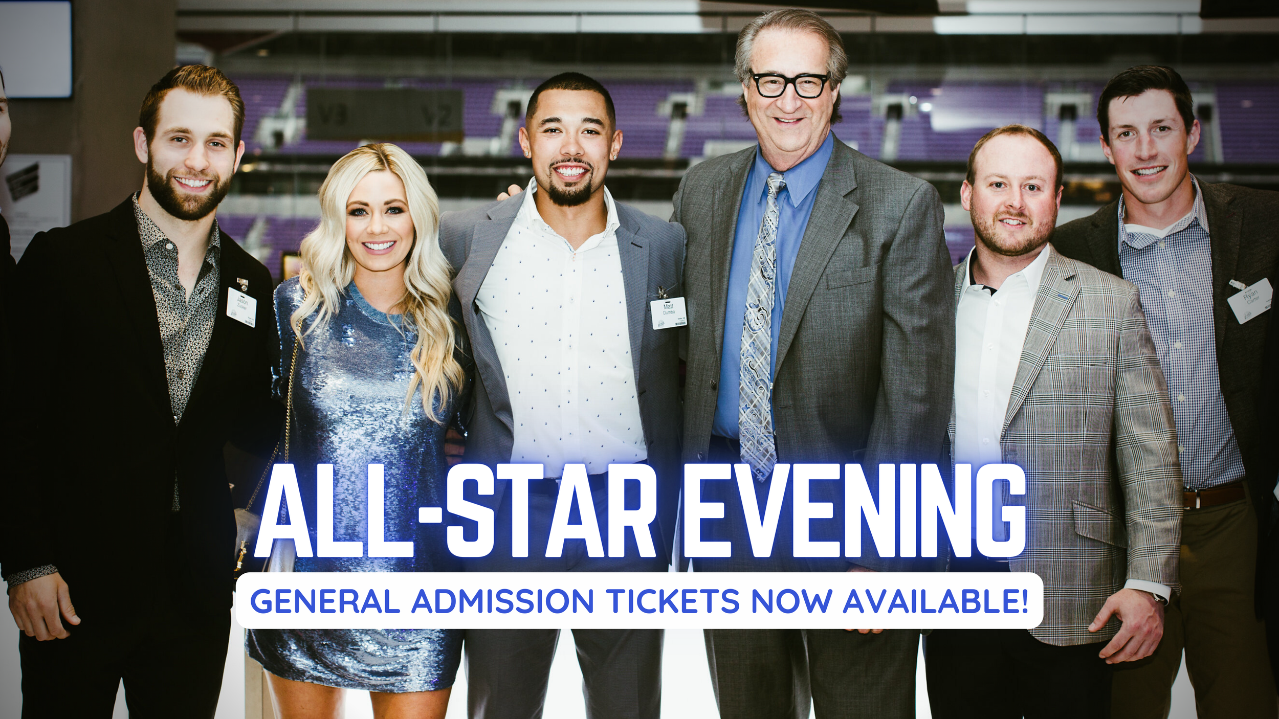 All-Star Evening General Admission Tickets NOW AVAILABLE!