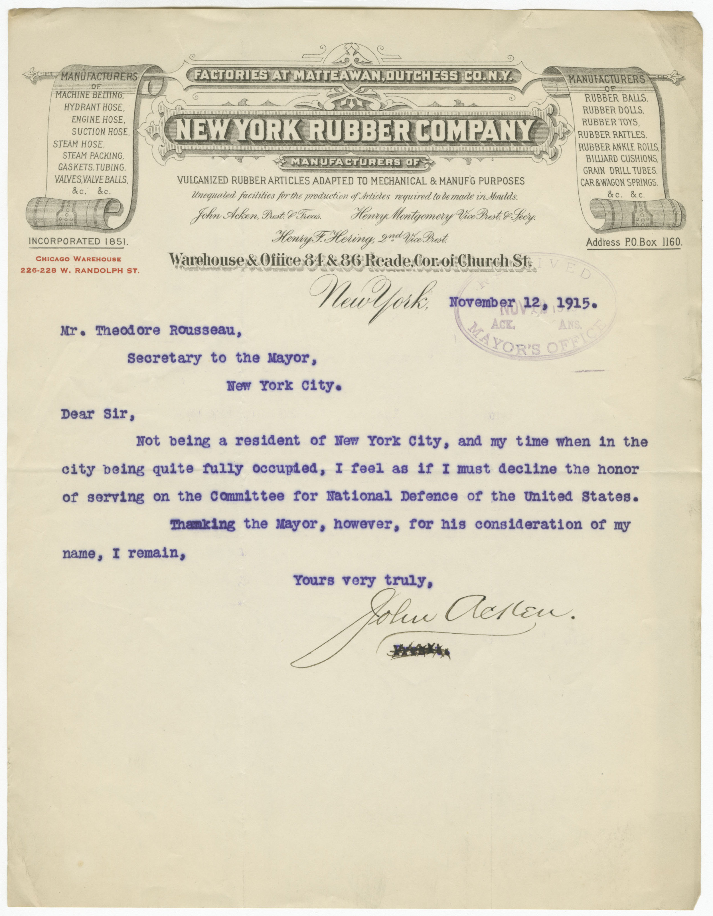 Fun with Letterheads — NYC Department of Records and Information Services pic