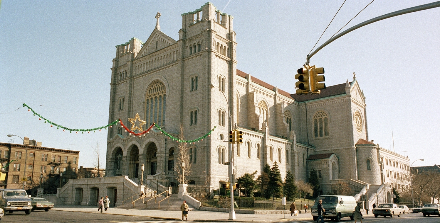 Our Lady of Perpetual Help, 5th Ave between 59th-60th Streets. 1983-1988. NYC Municipal Archives. 