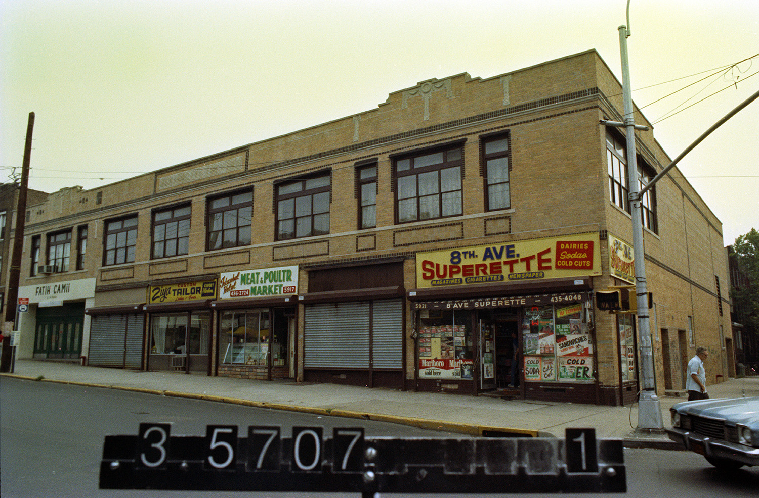 5911 8th Ave. (at 59th St.), Brooklyn, 1983-1988. NYC Municipal Archives.