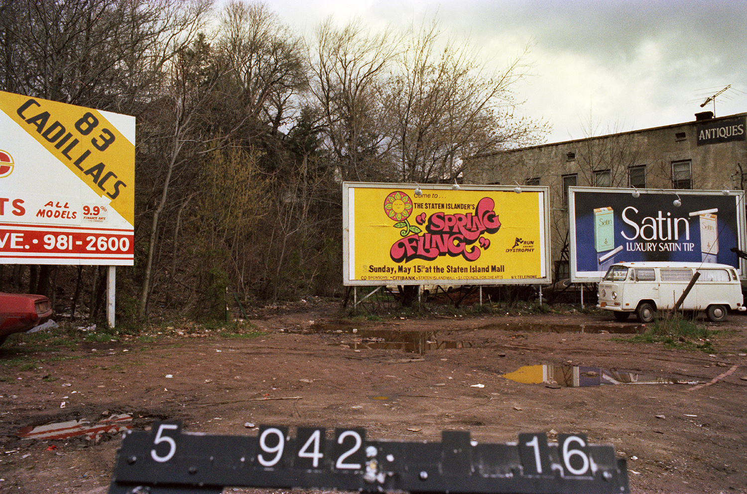 Richmond Rd. near New Dorp Ln., Staten Island, circa 1985. Dept. of Finance, NYC Municipal Archives.