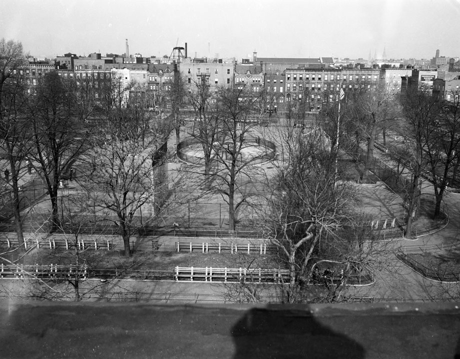 Herbert Von King Park, Brooklyn, 1940. Department of Parks & Recreation collection, NYC Municipal Archives.