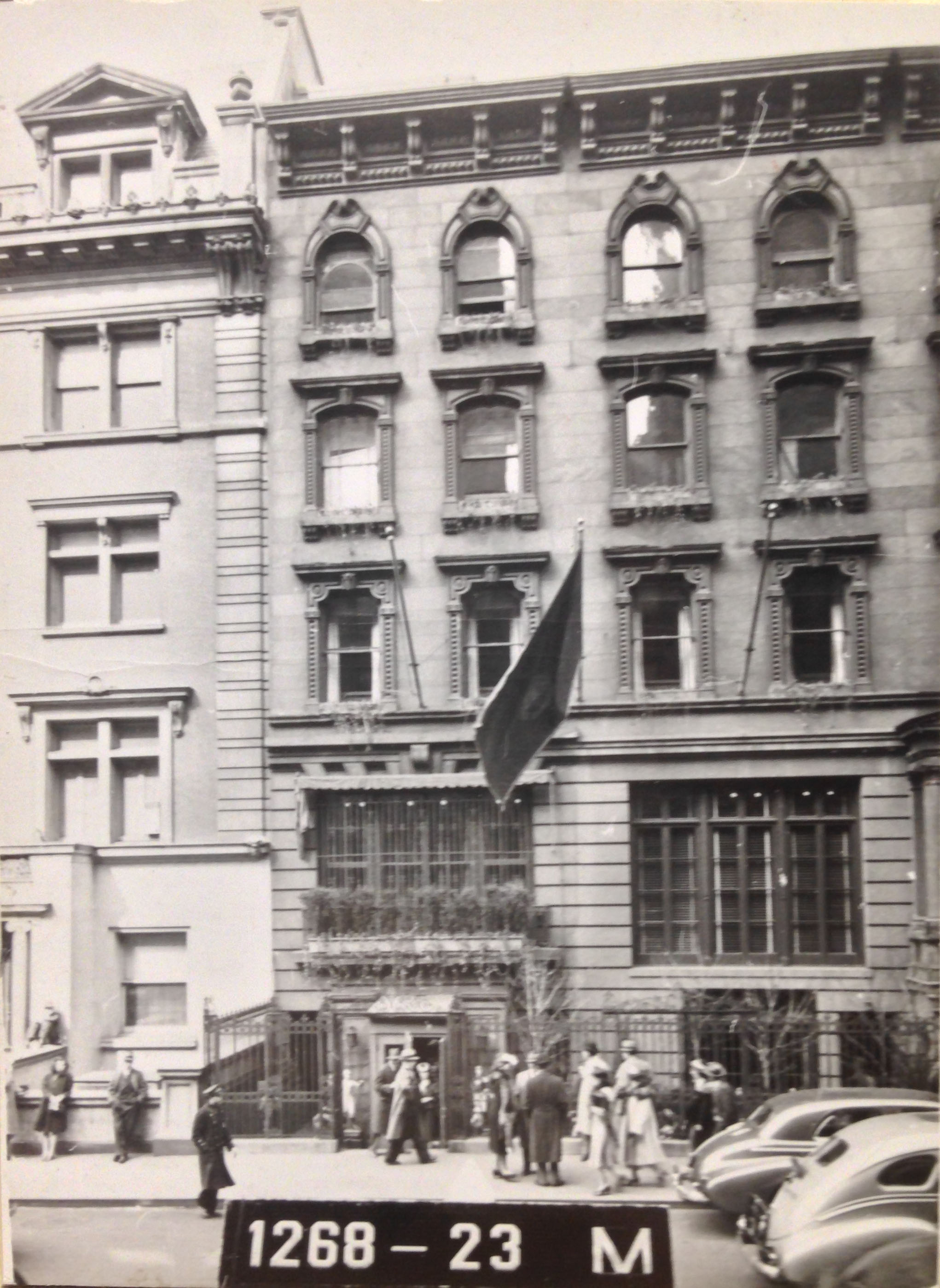21 W. 52nd St., Manhattan, 1939-1941. Department of Finance collection, NYC Municipal Archives.