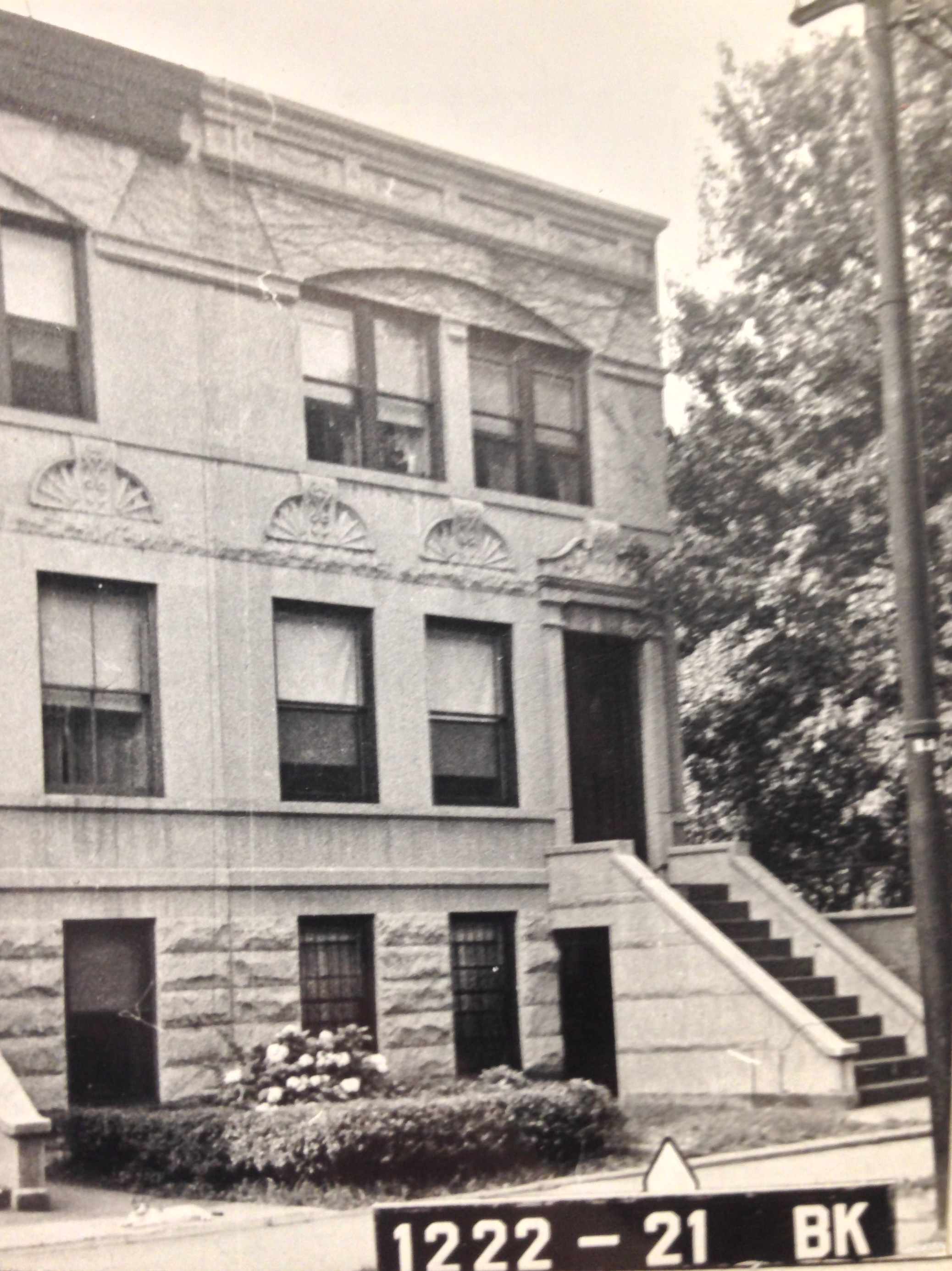1264 Bergen Street, early 1940s. Department of Finance collection, NYC Municipal Archives.