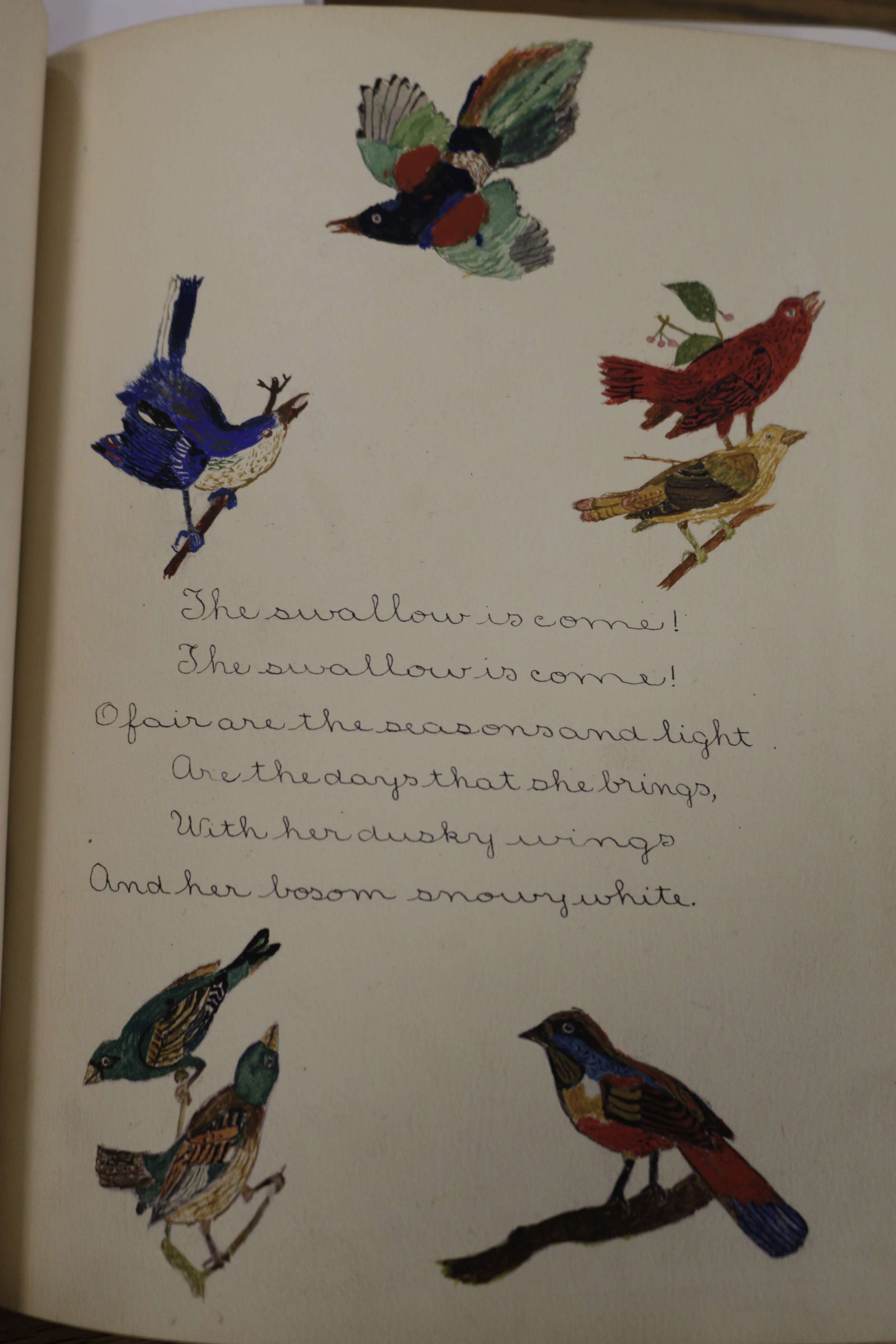 Illustration and poem by Isabella Baird, 14 years old. PS 20, Staten Island.
