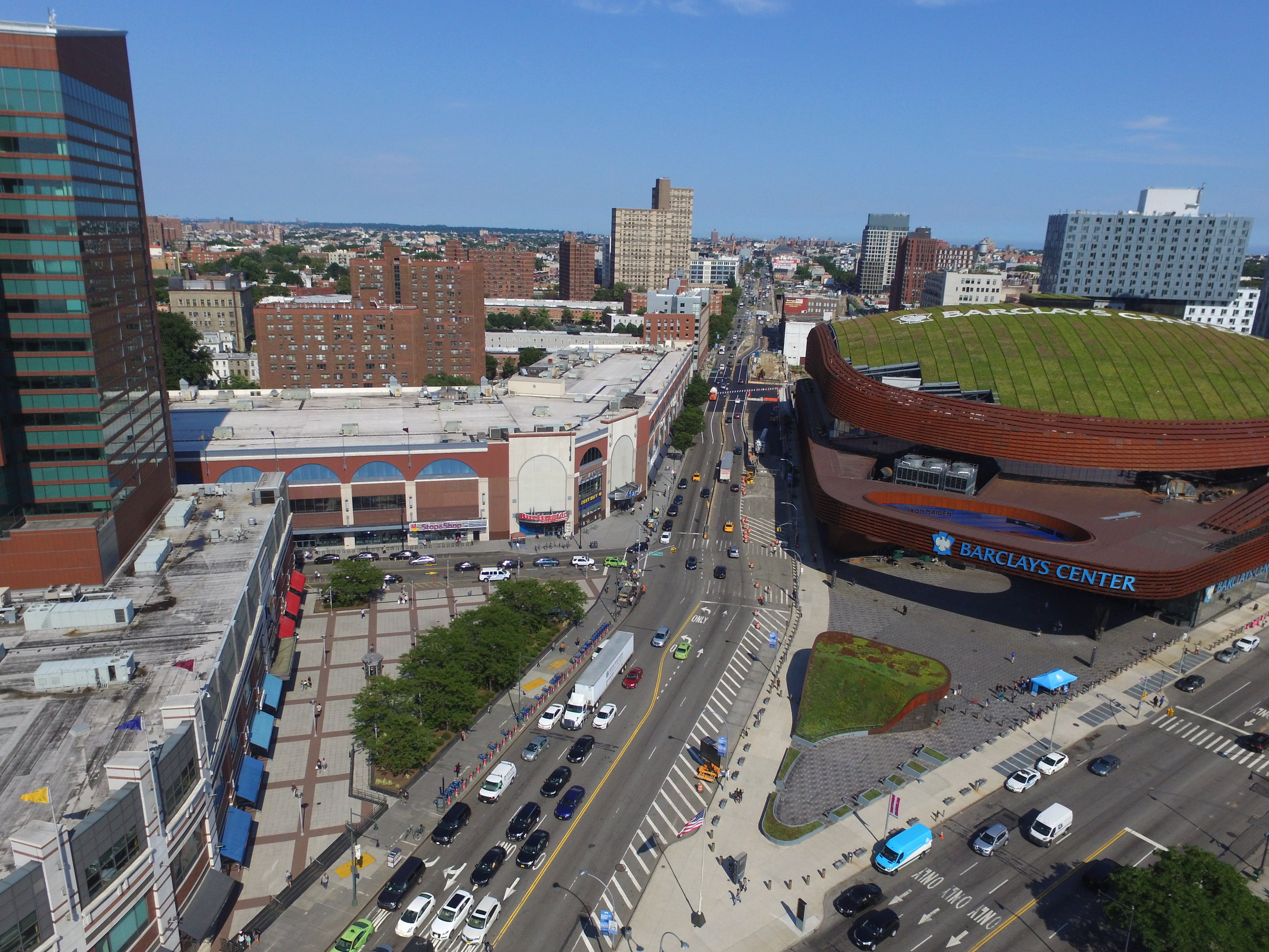 Atlantic Avenue looking east. Photo: Darryl Montgomery, 2017.