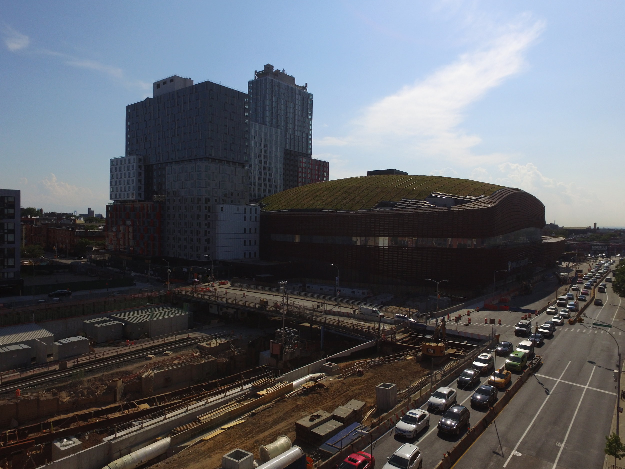 Atlantic Avenue railyard looking west. Photo: Darryl Montgomery, 2017.