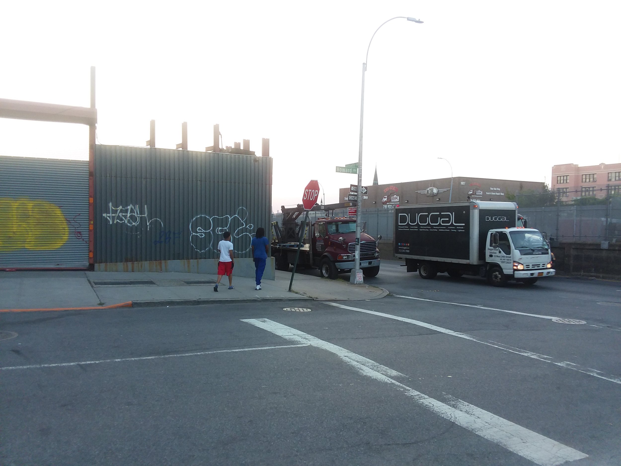 Howard and Atlantic Avenues. Photo: Darryl Montgomery, 2017.