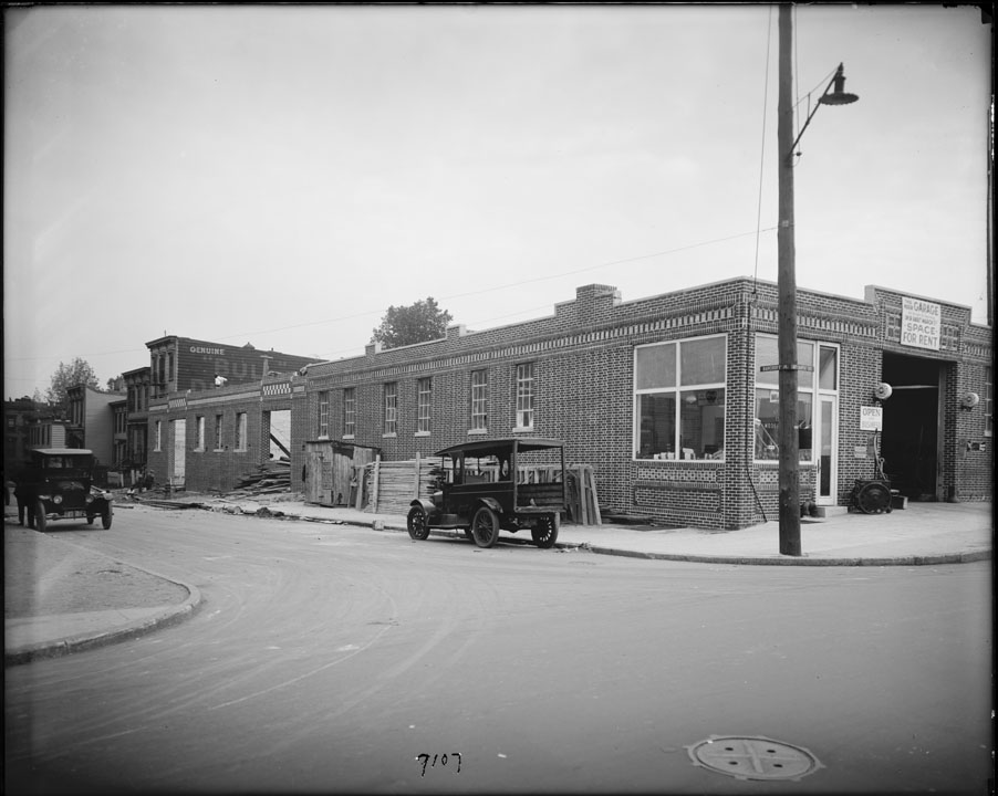 Site of proposed playground near Atlantic and Howard Avenues, 1924. Bridges, Plants, & Structures collection, NYC Municipal Archives.