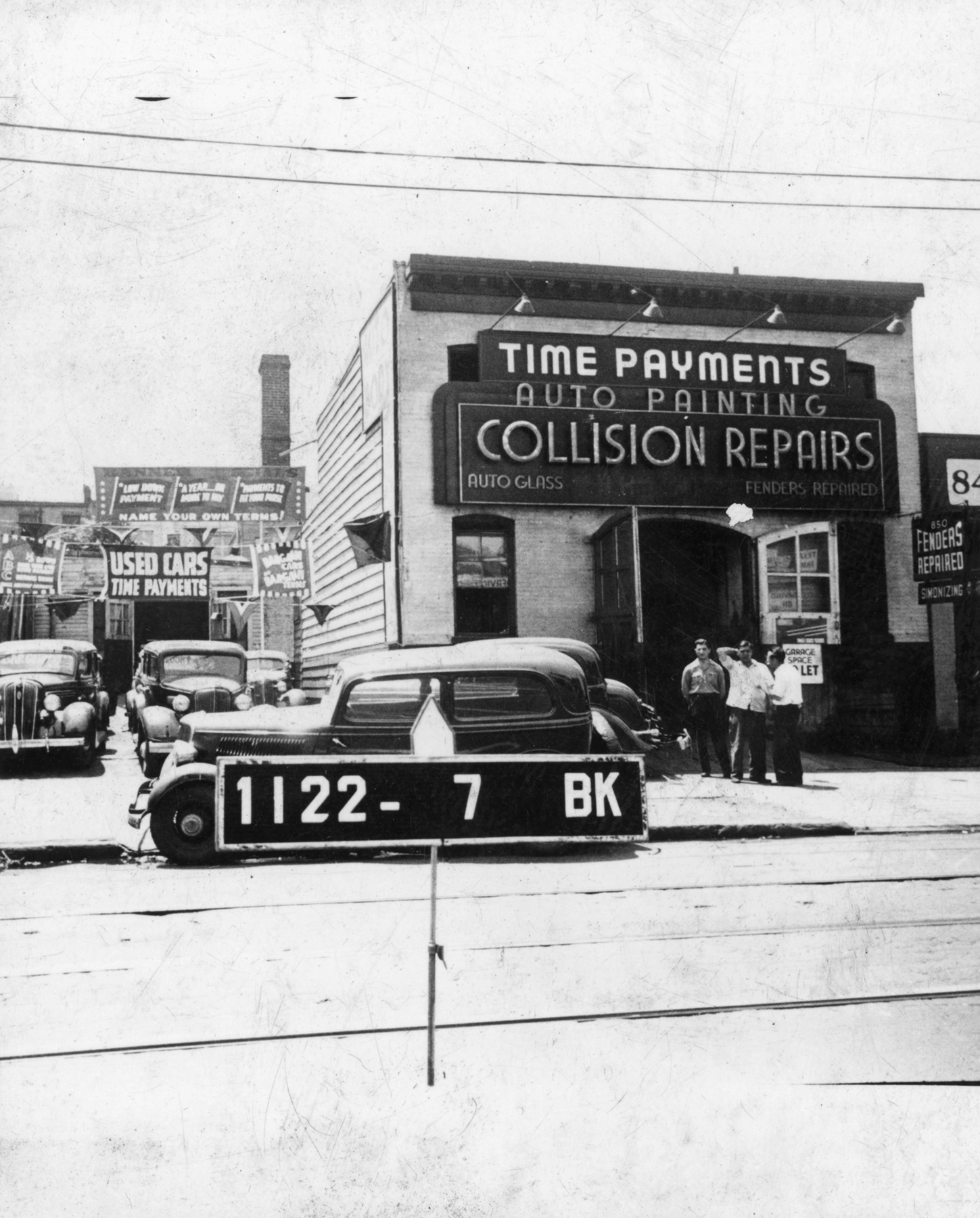 850 Atlantic Avenue, circa 1940. Department of Finance collection, NYC Municipal Archives.