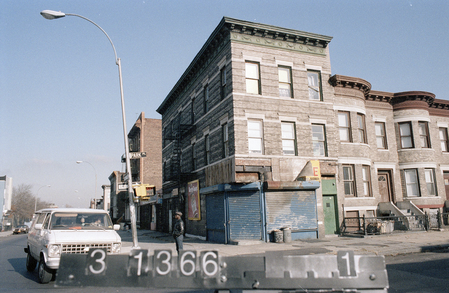 1323 Park Pl., mid-1980s. Photo: Department of Finance collection, NYC Municipal Archives.