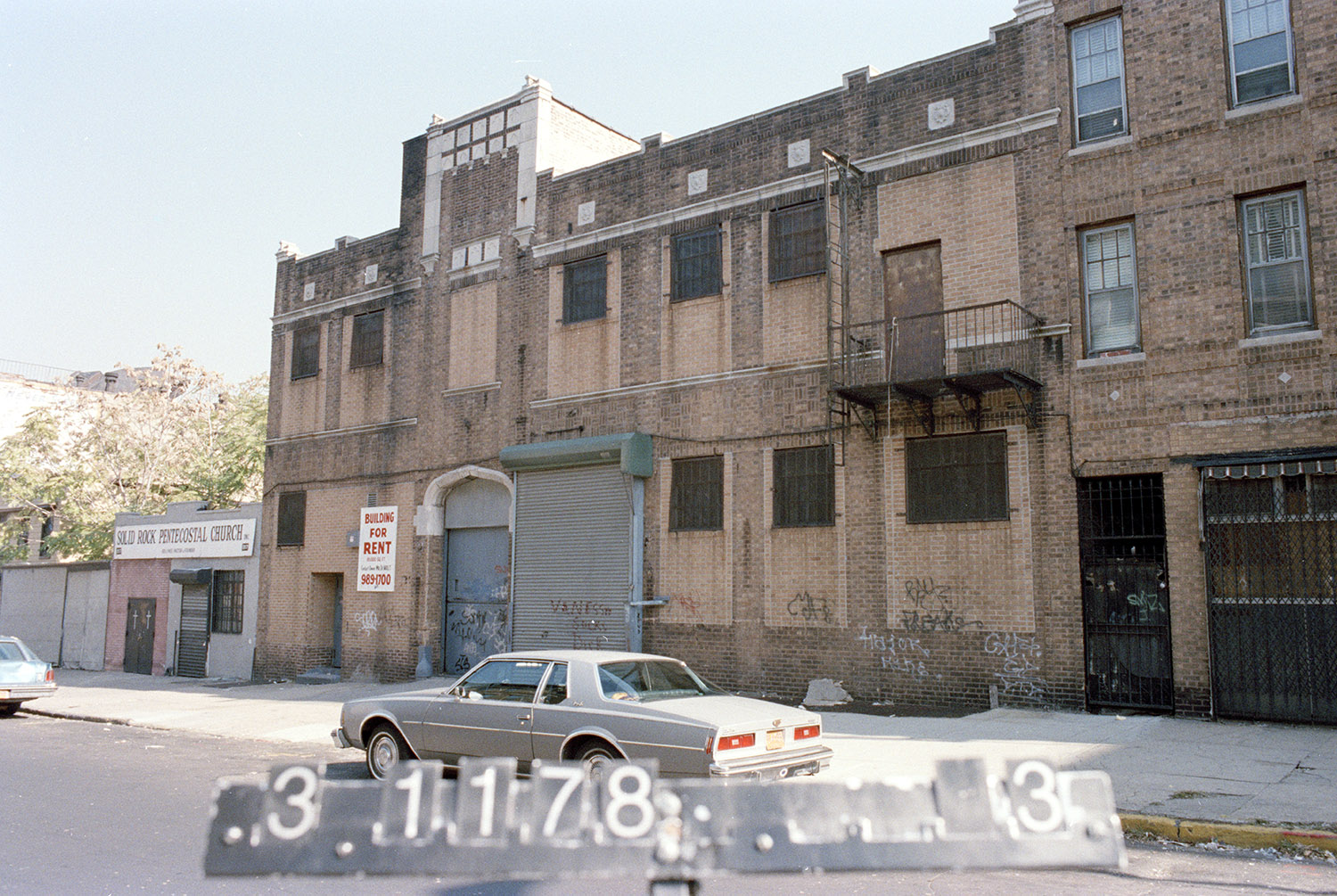 823 Classon Ave., mid-1980s. Photo: Department of Finance collection, NYC Municipal Archives.