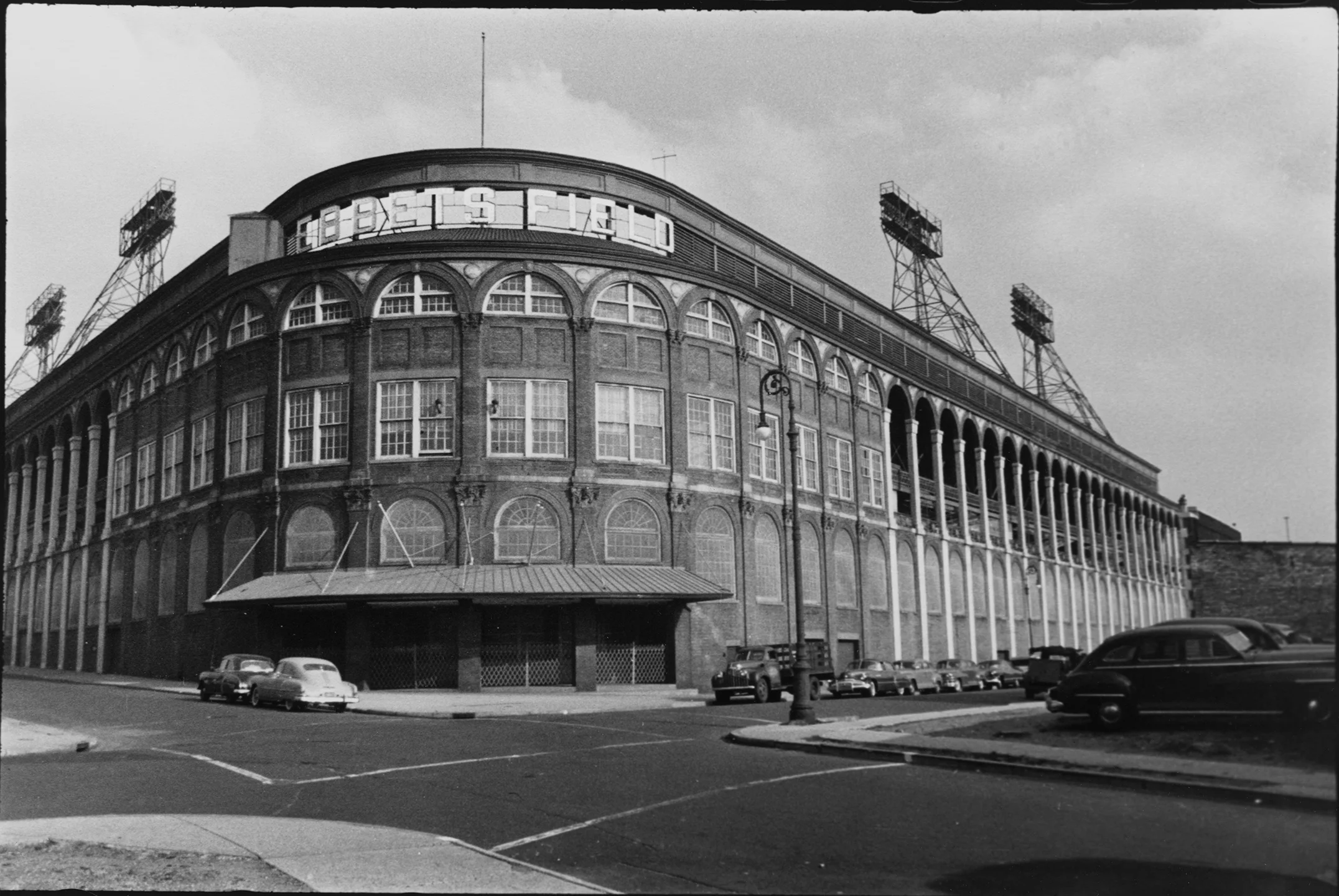 Ebbets Field, ca. 1949. Department of Finance Tax Photo Collection, NYC Municipal Archives.