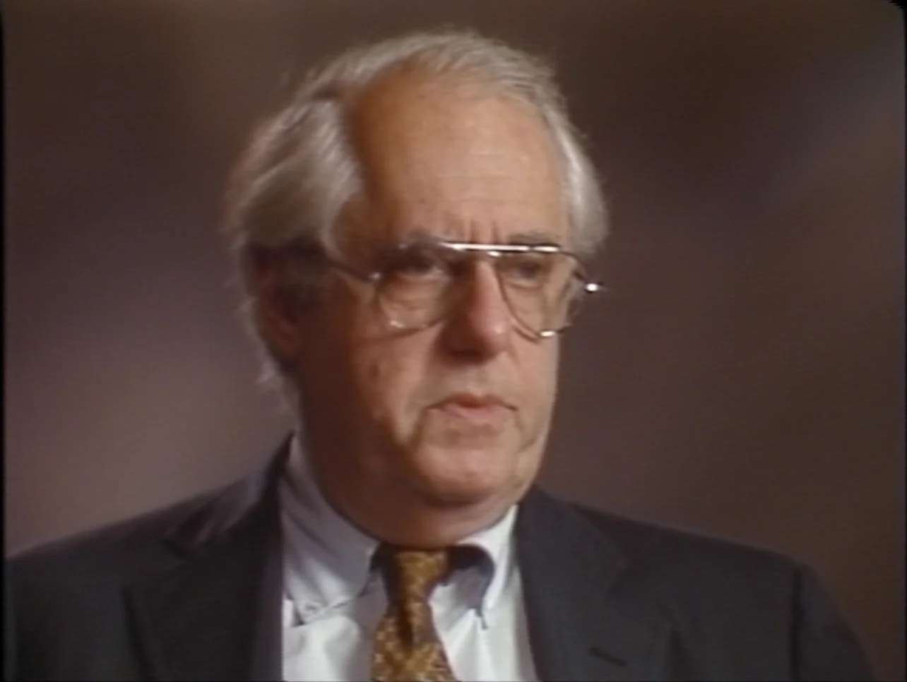 Peter Gay, whose original surname translates to “Spring,” laments his loss of identity in the wake of Kristallnacht, REC0047_II_77_0965 . WNYC Collection, NYC Municipal Archives.