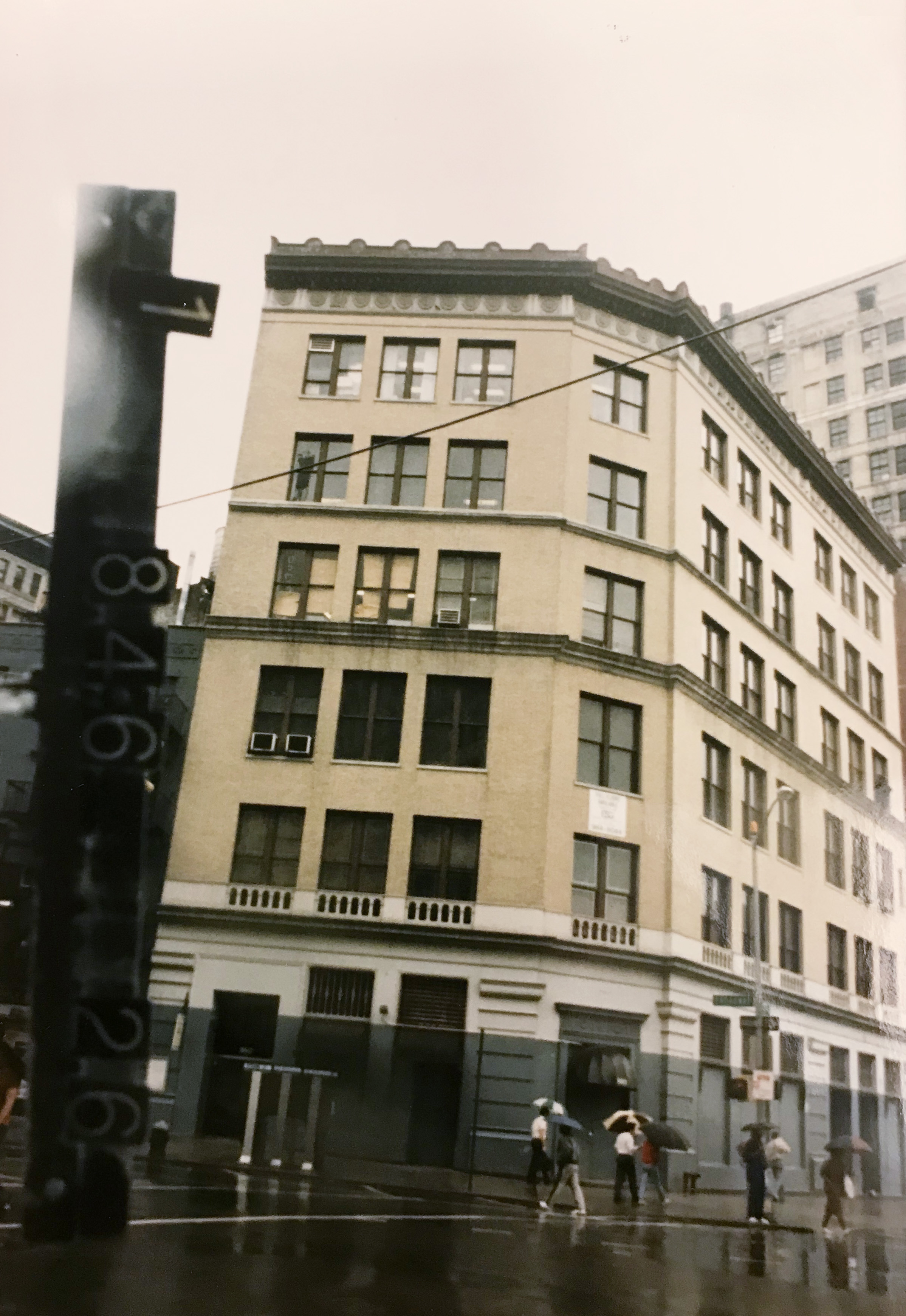 860 Broadway, ca. 1985. This was the last location of the Factory, from 1974 until 1984. Department of Finance Collection, NYC Municipal Archives.