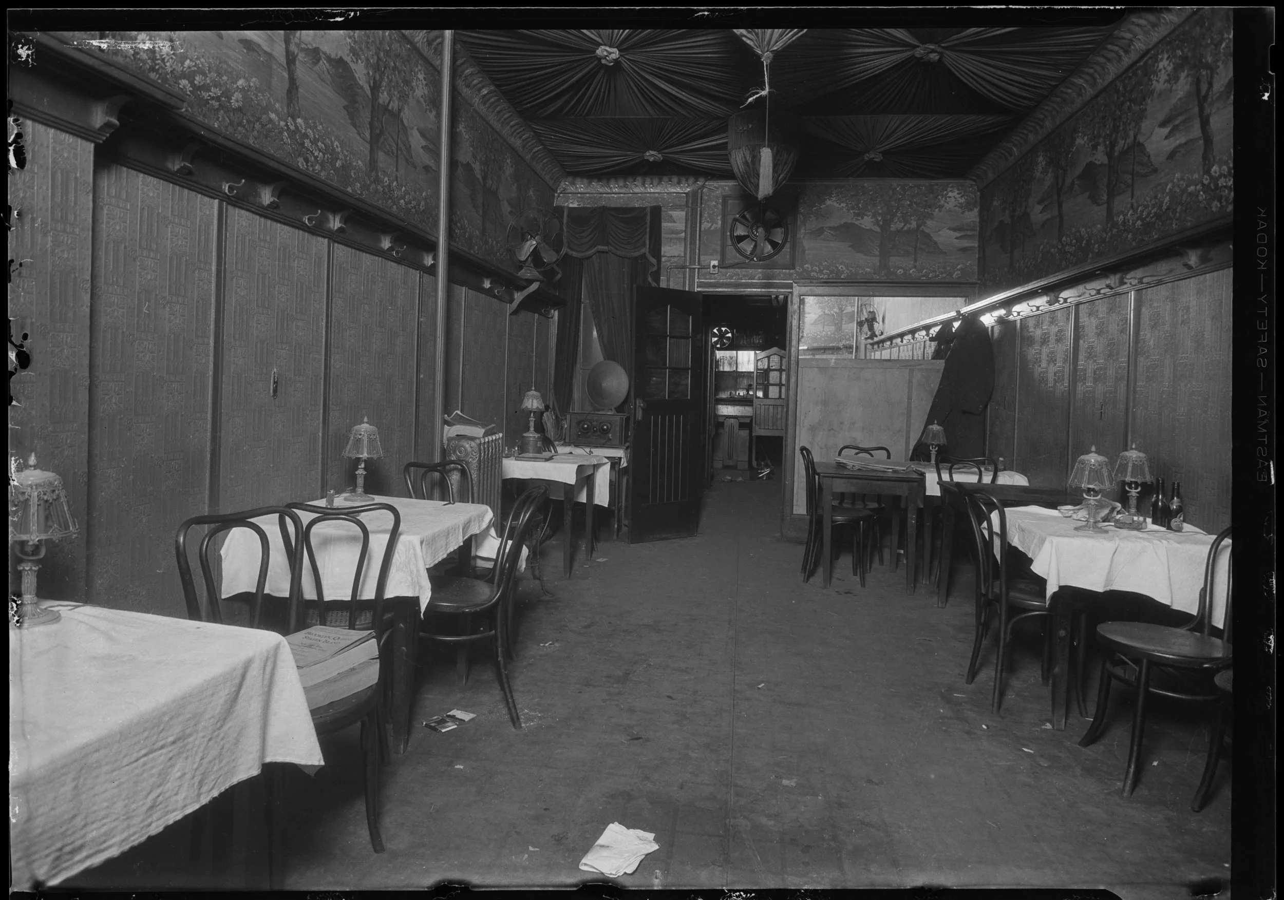 NYPD 8734e: Photo of stick up and possible homicide of James Masterson at 214 W. 103rd St., 1928. Engbert, NYPD Collection, NYC Municipal Archives.