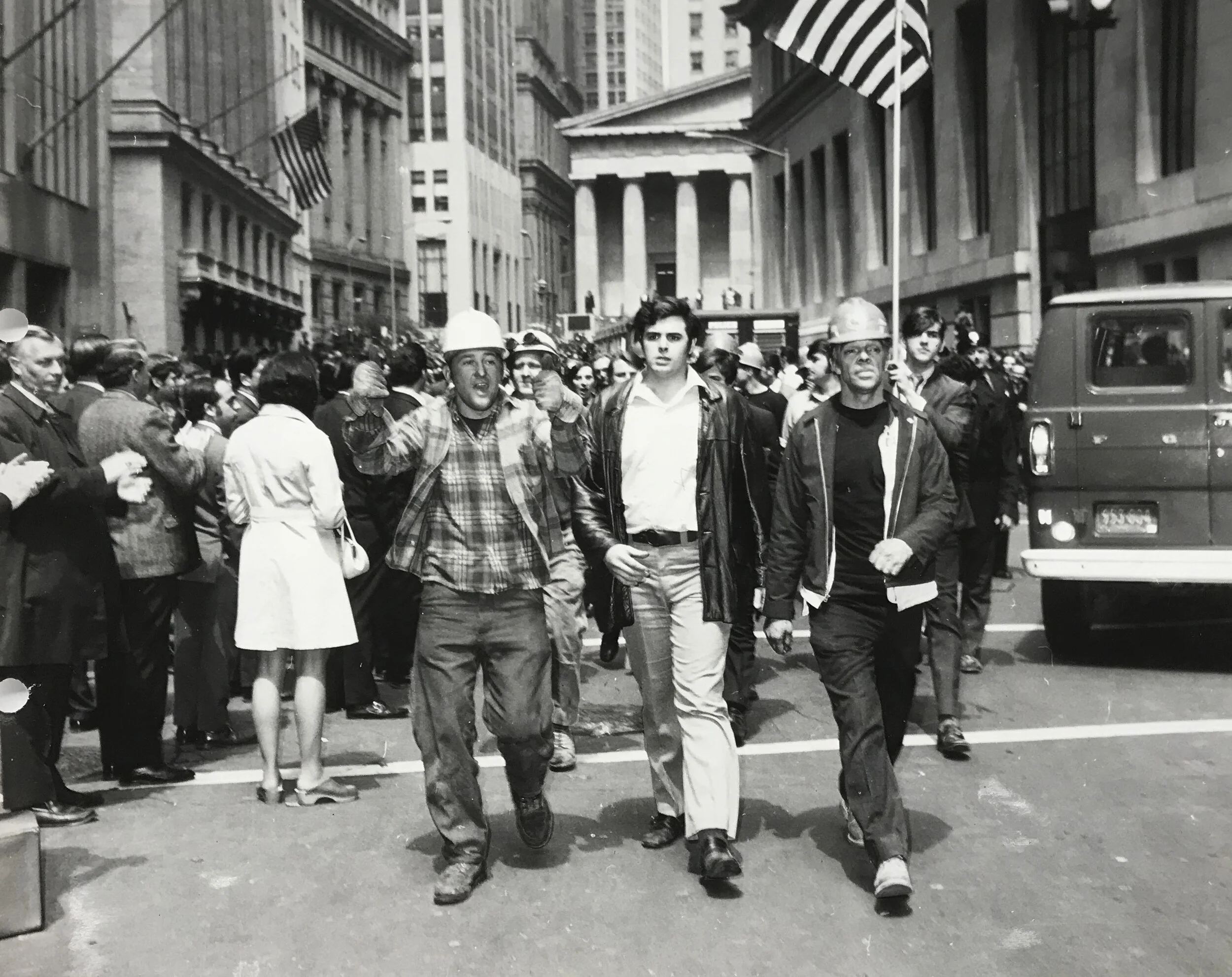 The Hard Hat Riots, May 8, 1970 — NYC Department of Records