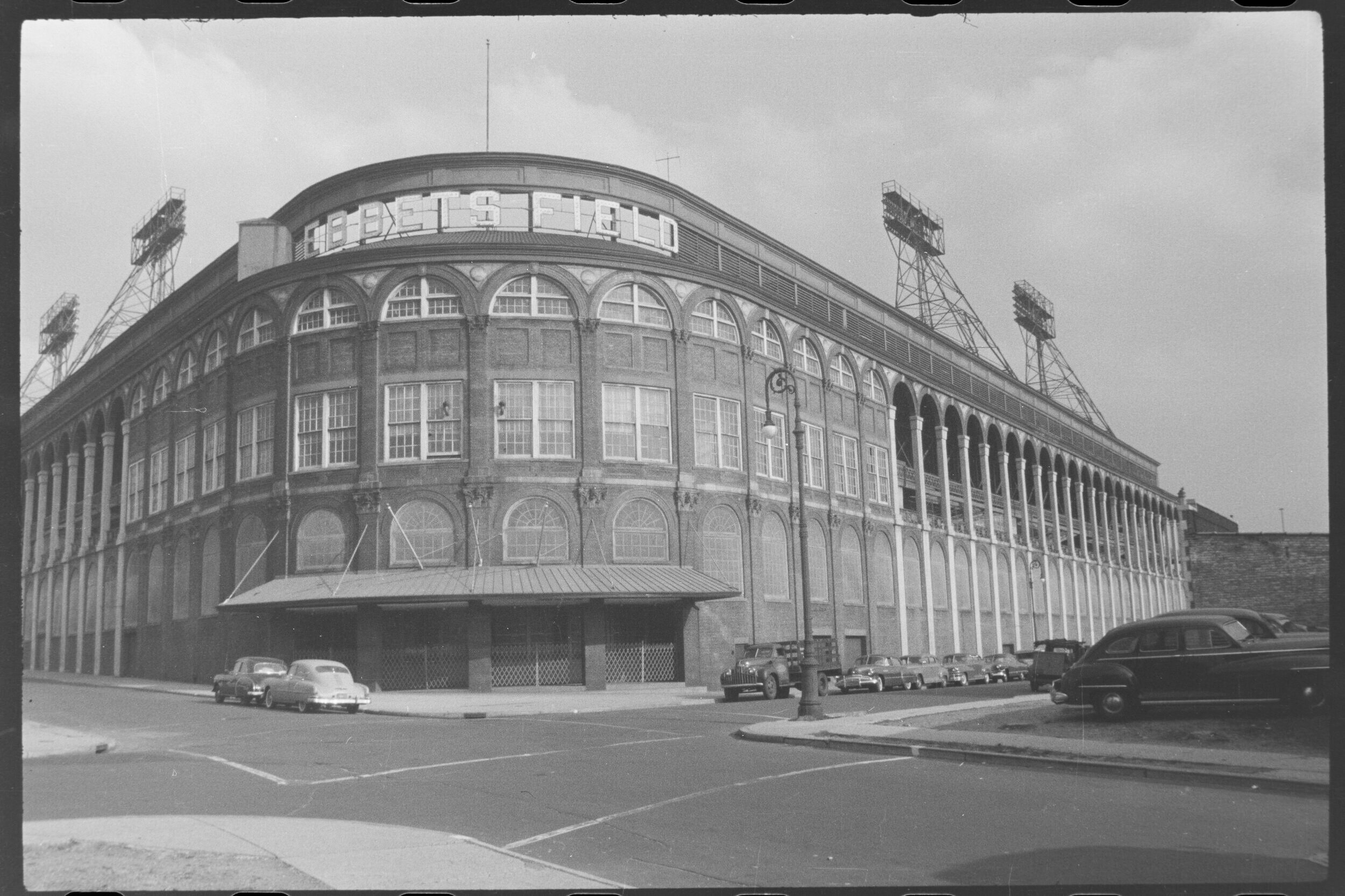 1941 National Champion Brooklyn Dodgers at Ebbets Field, 1941