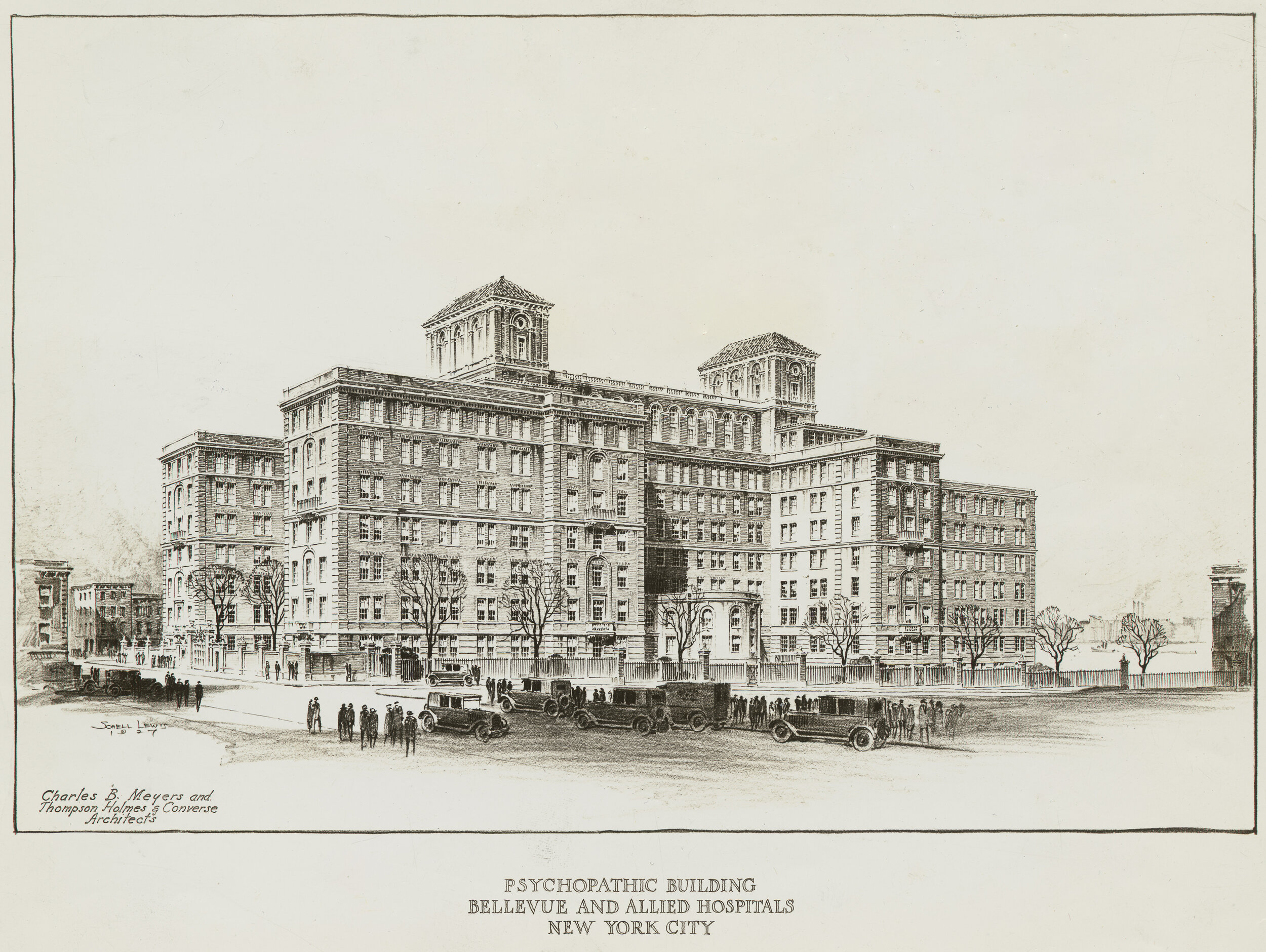 Building Histories, The Bellevue Psychopathic Hospital and the Rivington Street Bath — NYC Department of Records and Information Services