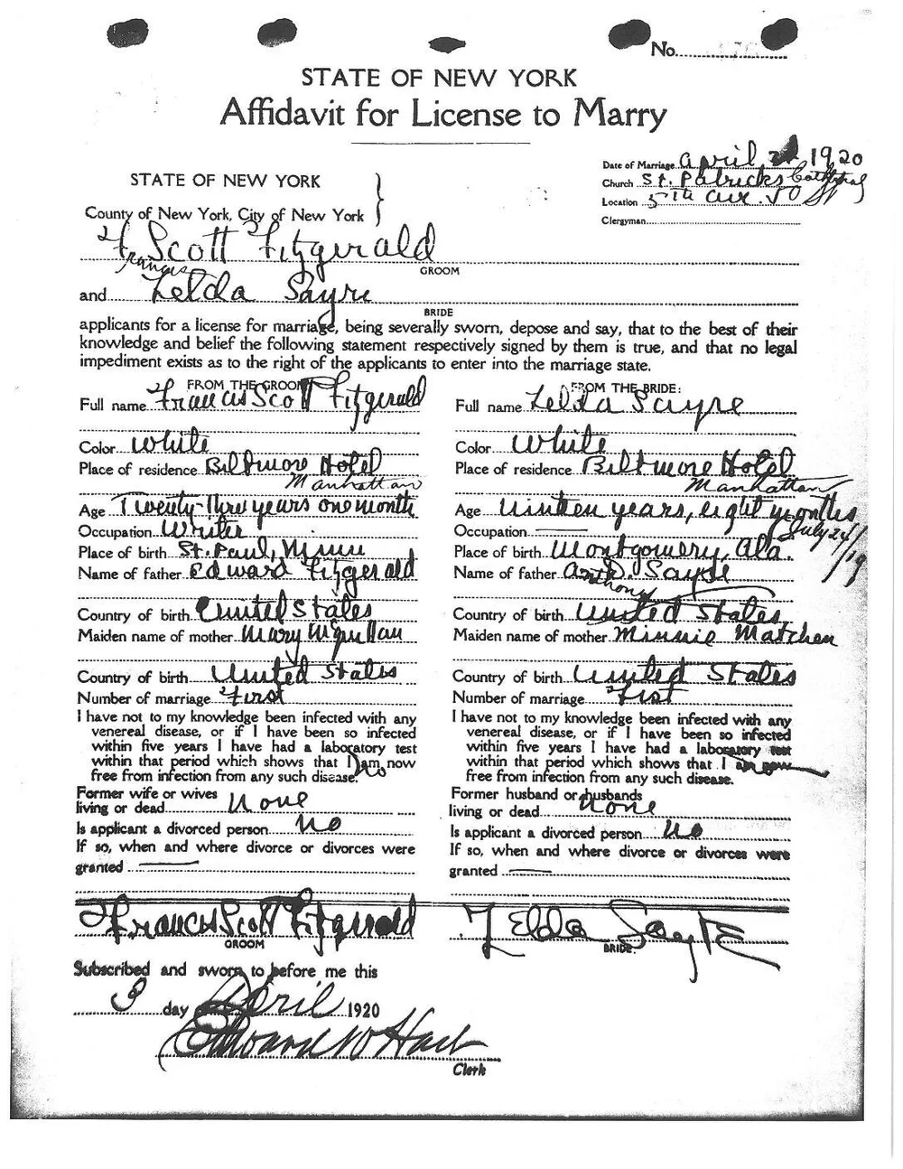 Genealogy — Blog - For The Record — NYC Department of Records & Information  Services