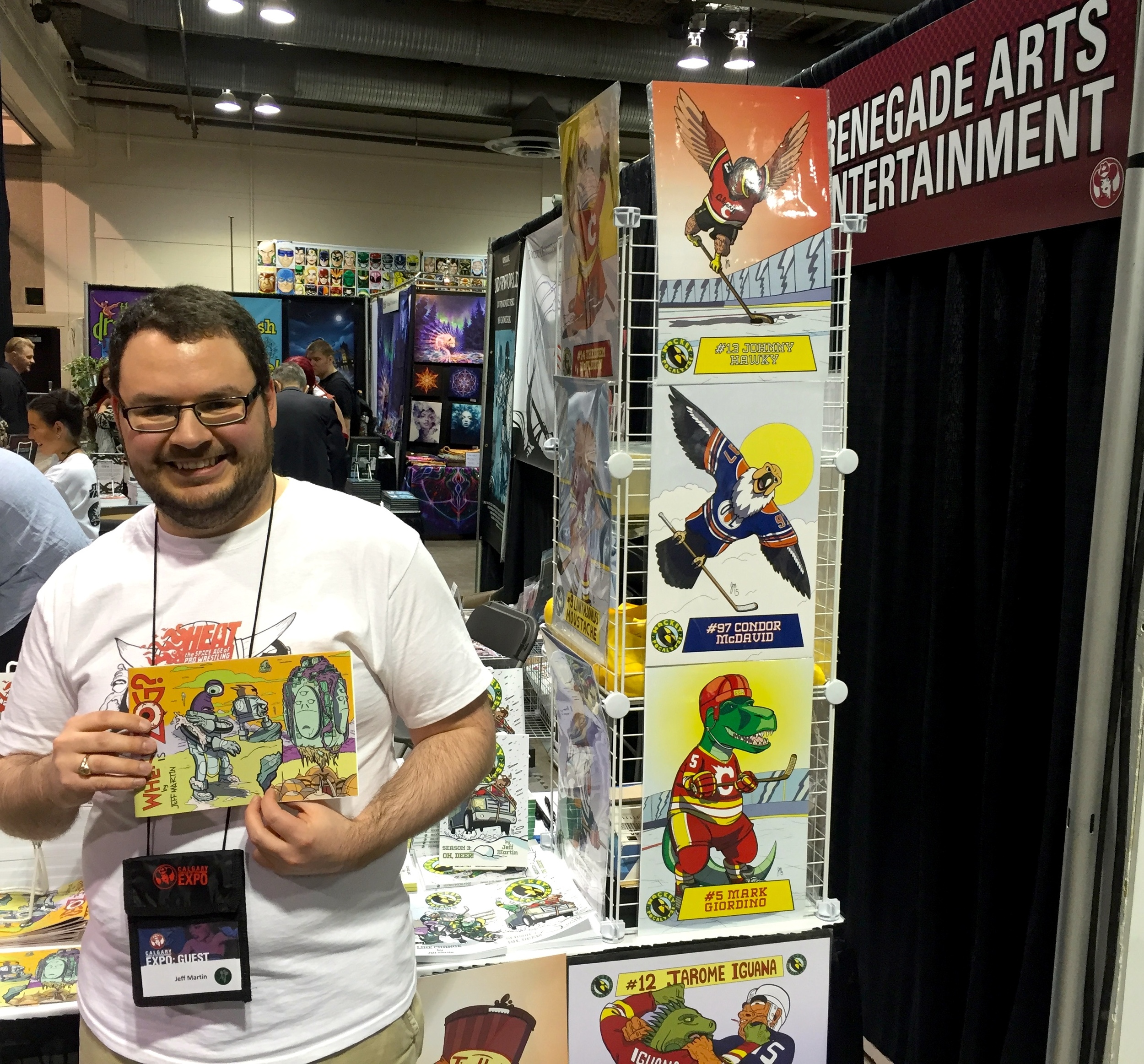Jeff Martin at Calgary Expo 2016. (Photo credit: Chris Doucher/GeekNerdNet)