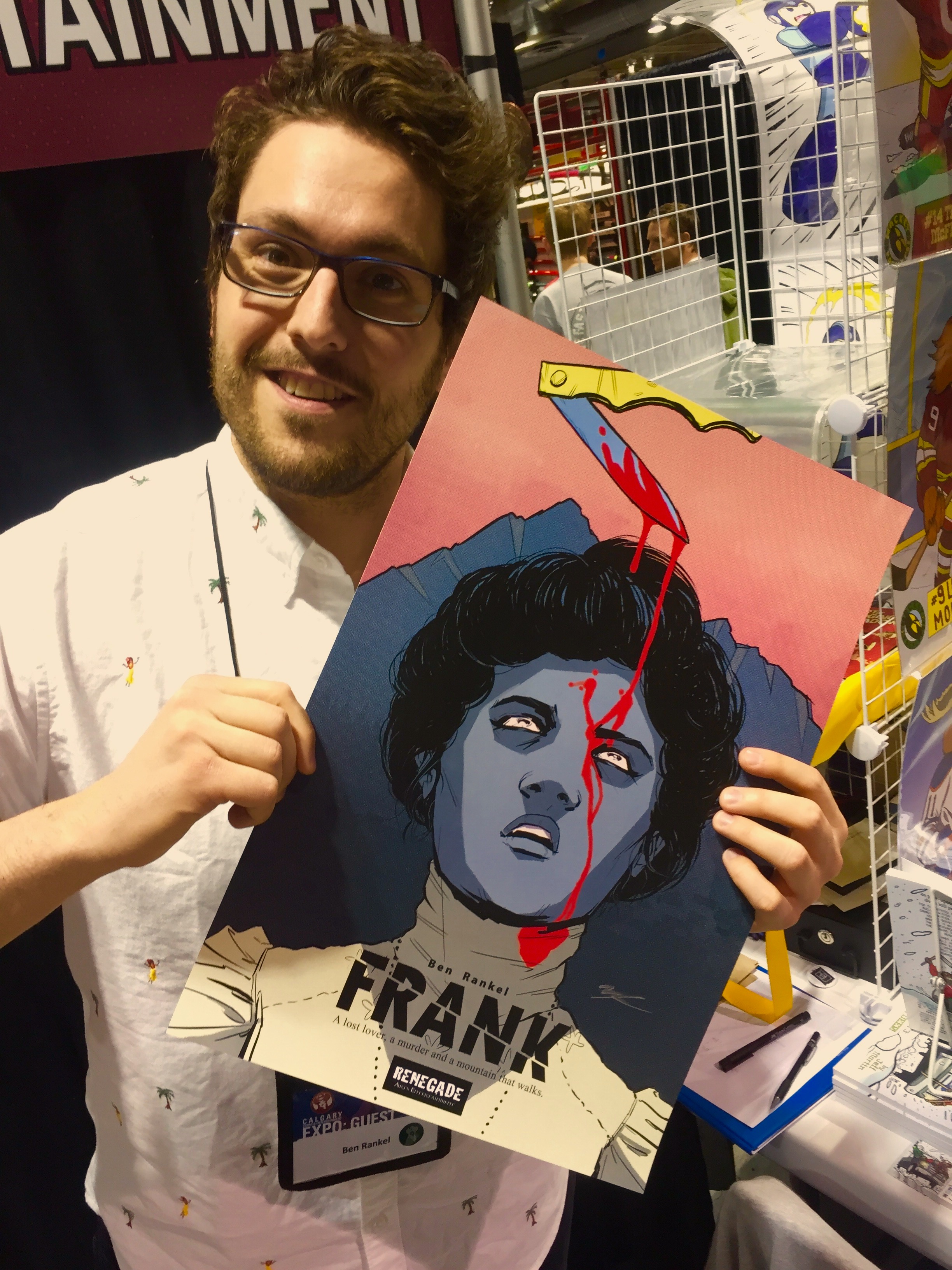 Ben Rankel at the 2016 Calgary Expo. (Photo credit: Chris Doucher/GeekNerdNet)