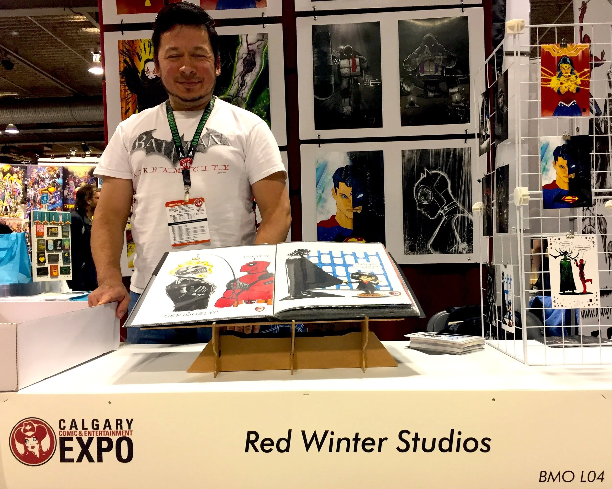 Red Winter Studios - Booth L04 (Photo credit: Chris Doucher/GeekNerdNet.com)