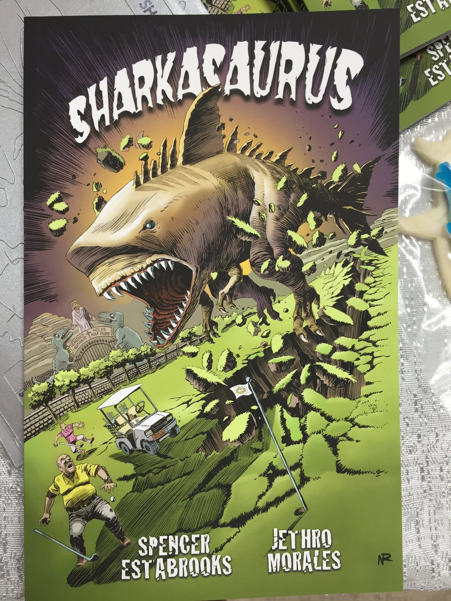 Panel One 2018: Sharkasaurus!! Talking with Writer Spencer Estabrooks — GNN