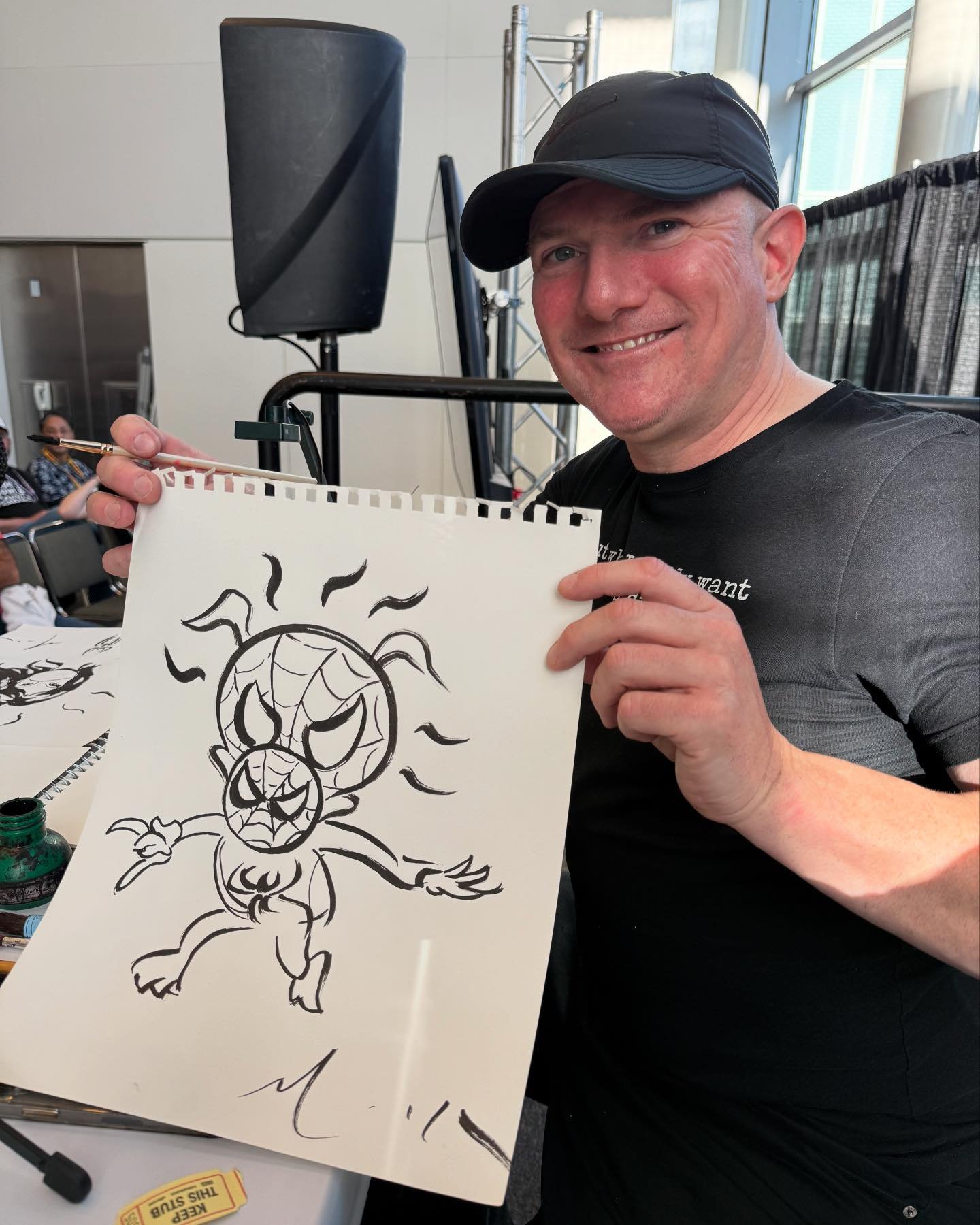 #FANEXPOSanFrancisco DAY 3: Oh, man! These two were not only funny, but also talked about where they started to where they are now and shared great insight about the ins and outs of the comic book industry. Sketch duel with David Mack and Jae Lee. Ch