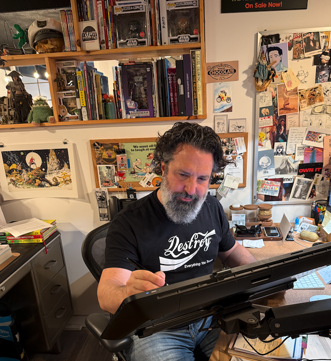 R.A.I.D. STUDIO: A Super-Fun Comics Chat With Ramón Pérez