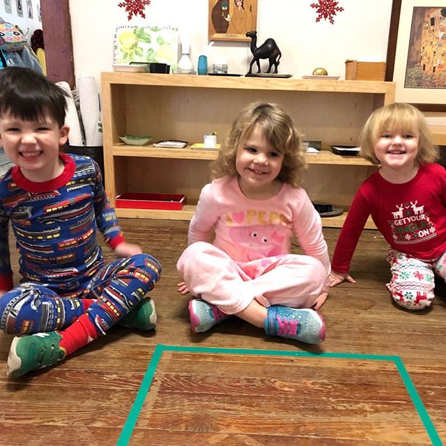 It was a jammies and hot cocoa kind of day!  Enjoy your holiday break, Casa family.