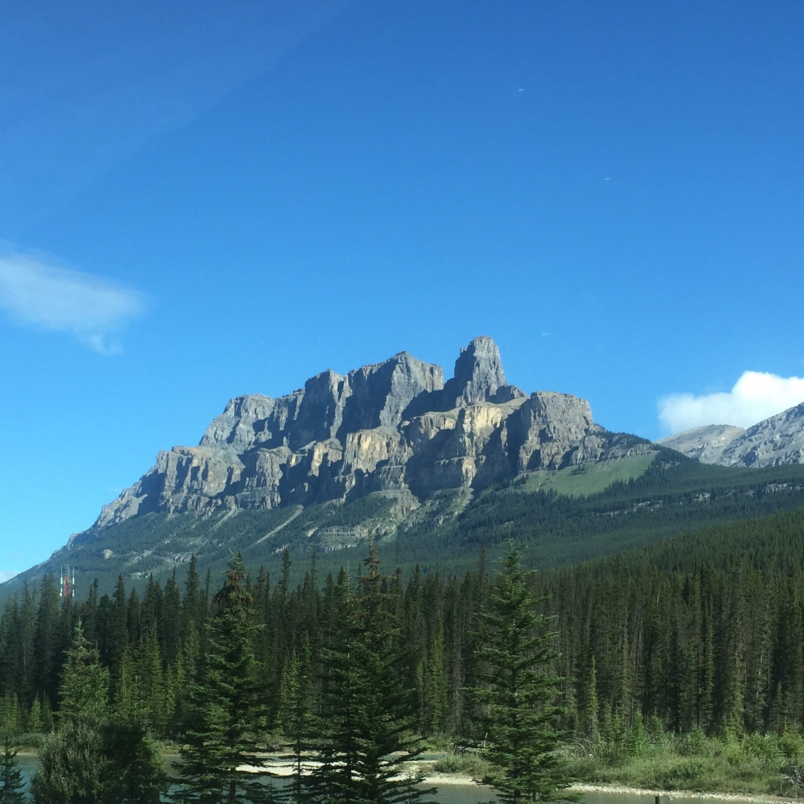 Castle Mountain - My favourite mountain. 