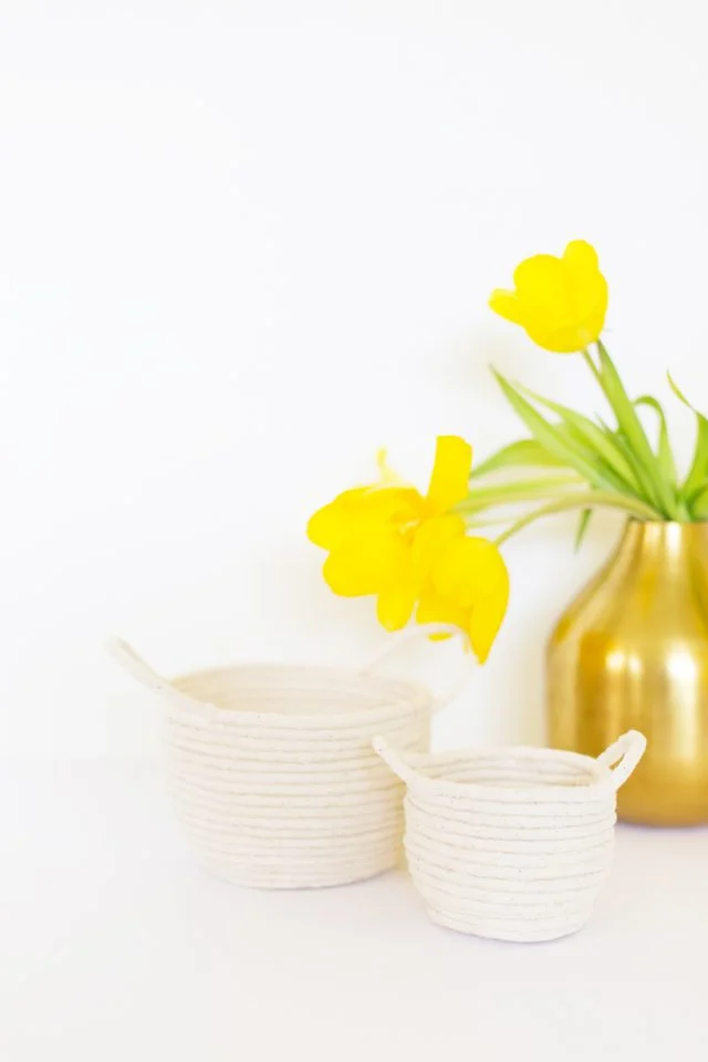 Modern Rope Easter Basket