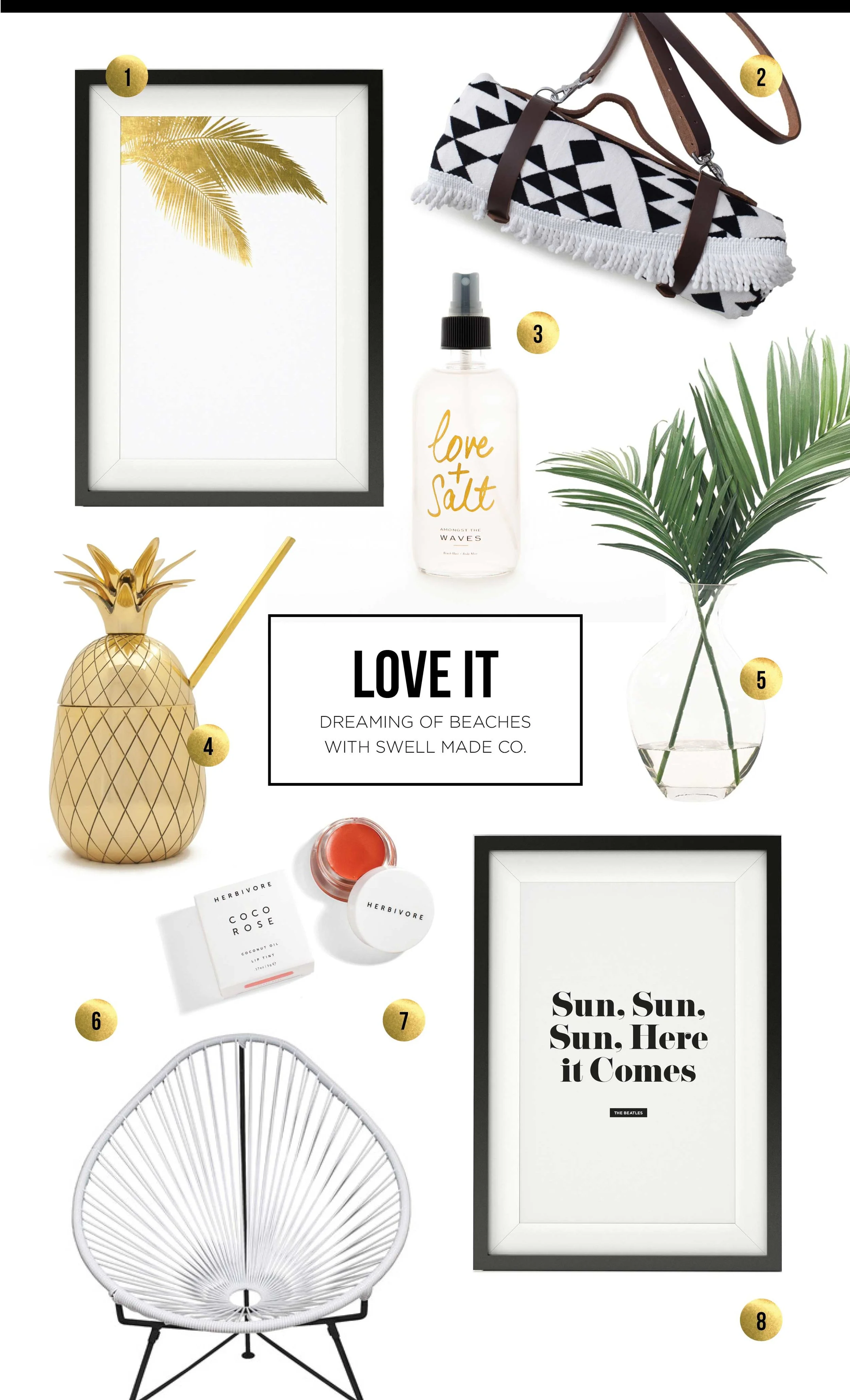 LOVE IT - Dreaming of beaches and the tropics with Swell Made Co.