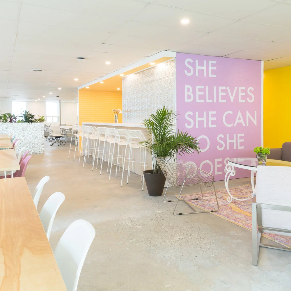 Make Lemonade Coworking Space in Toronto. 