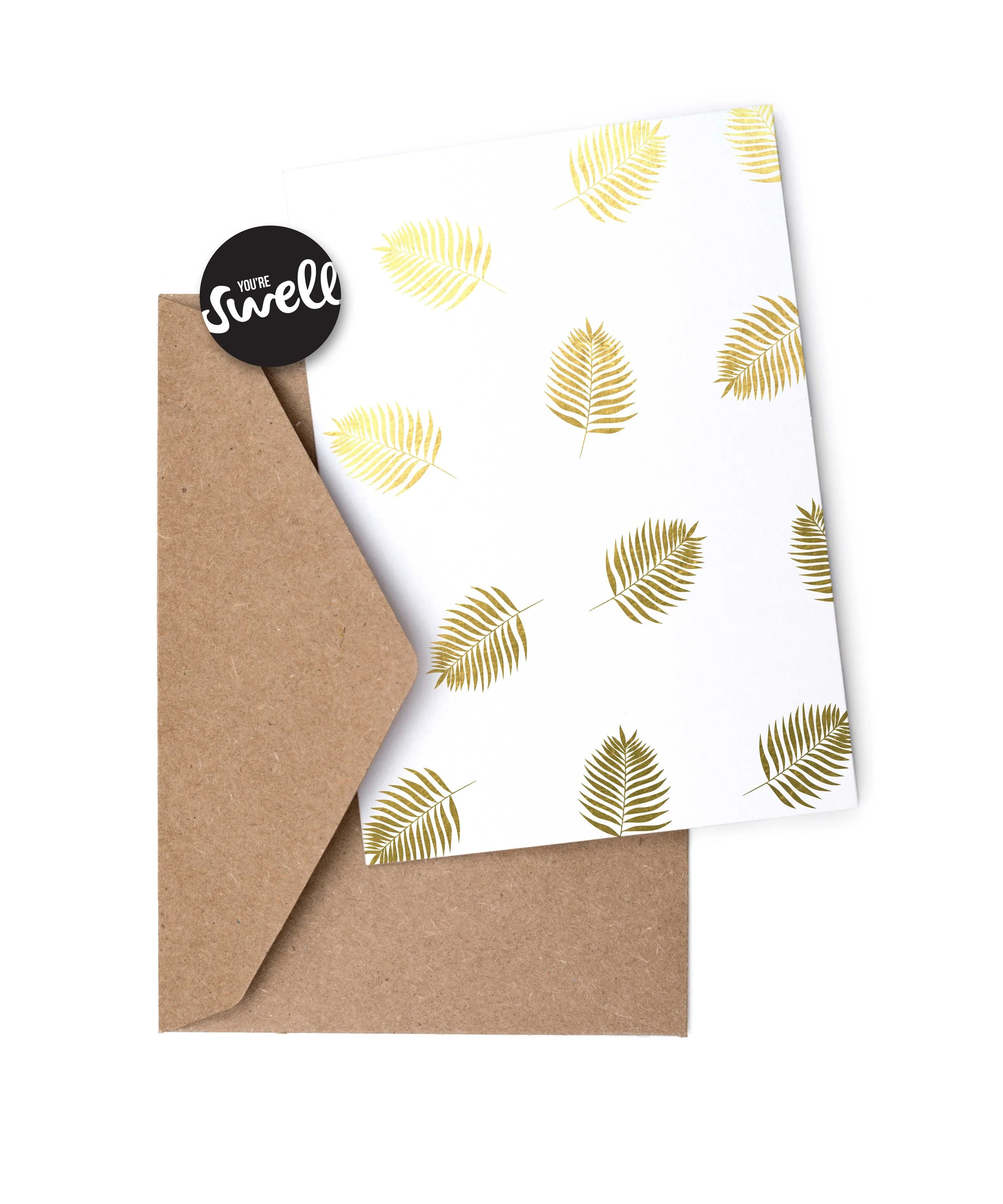 Palms Pattern Card