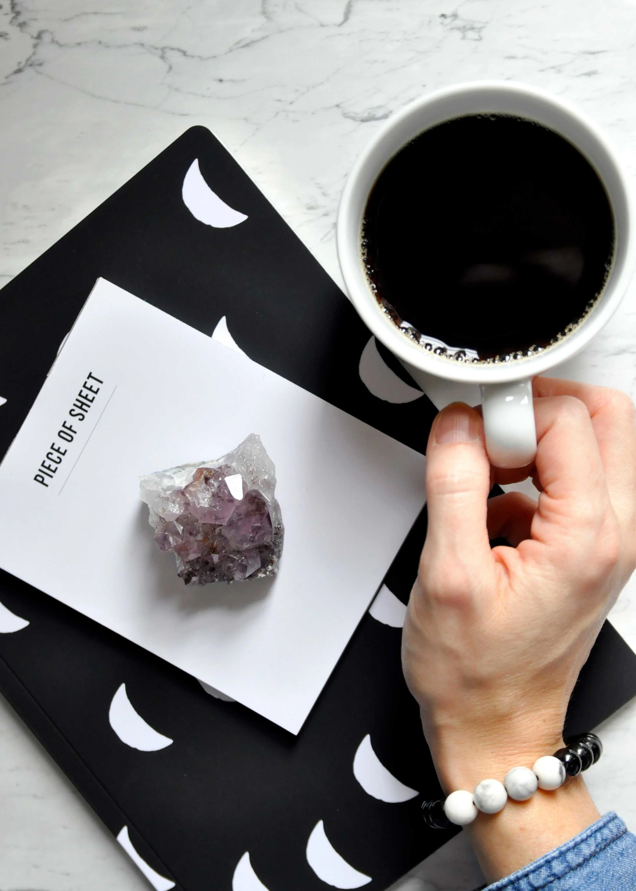Moons dream journal for last night's and tomorrow's dreams. Big and small. 48 smooth creamy pages waiting to be filled with your dreams. By Swell Made Co.