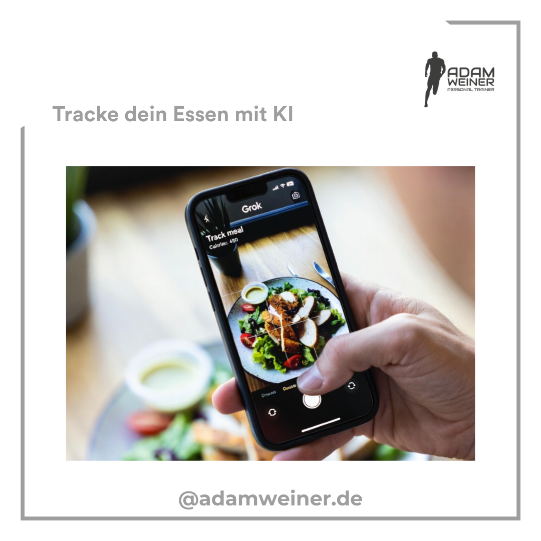 Essen tracken mit KI - GROK