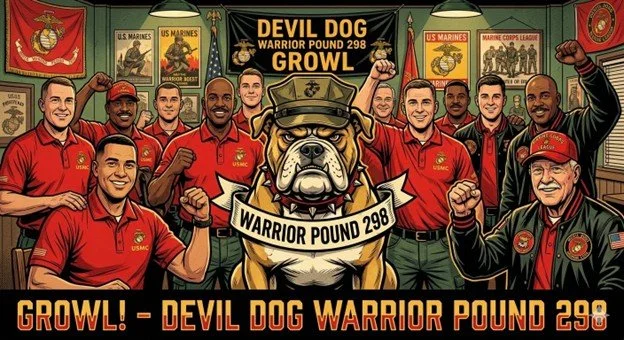 Military Order of the Devil Dogs - Warrior Pound #298 Growl