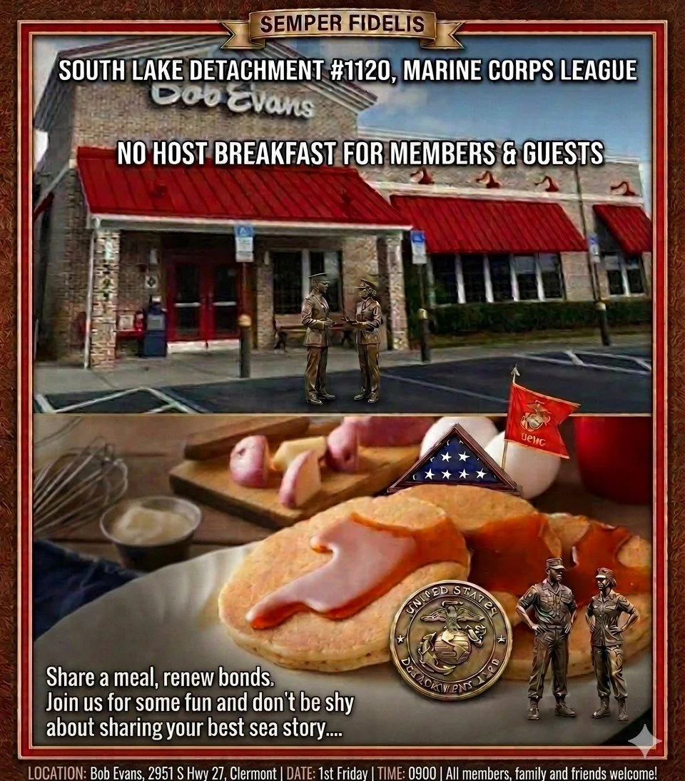MONTHLY DETACHMENT BREAKFAST