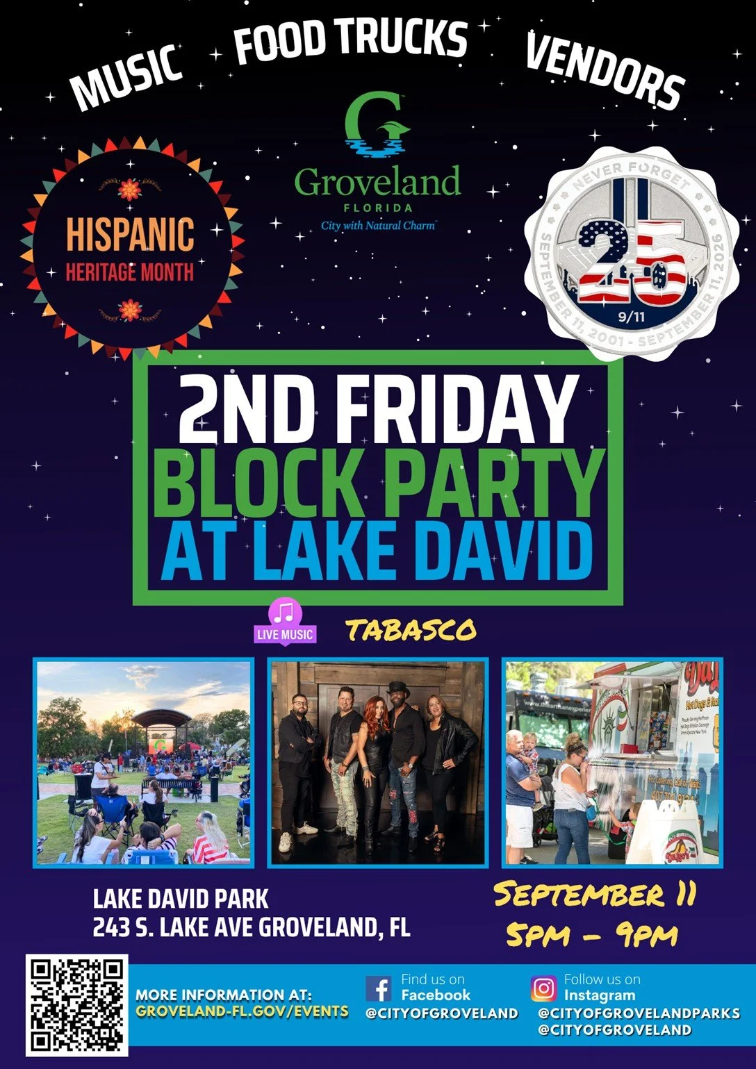 Groveland's 2nd Friday Block Party