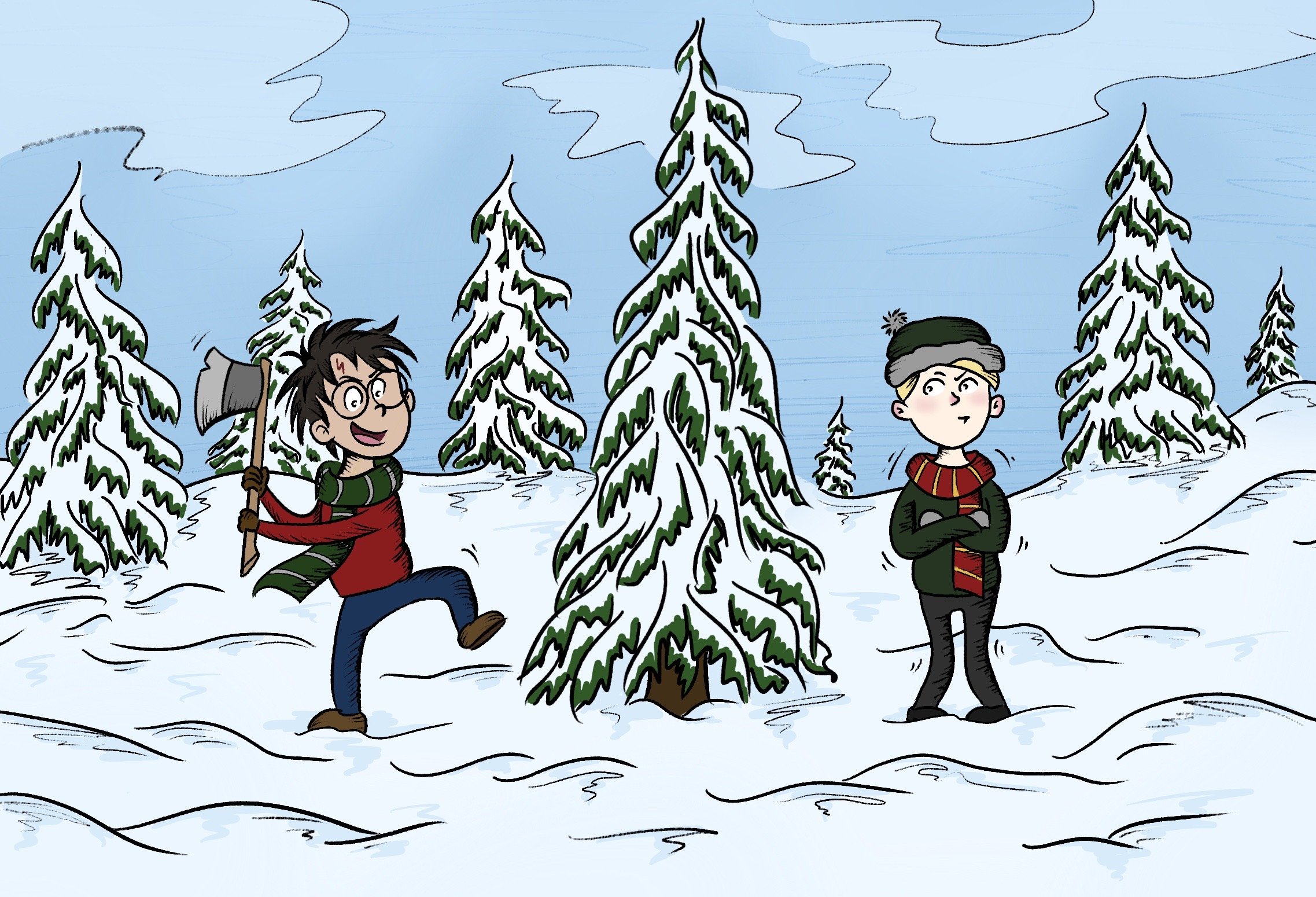 "This Christmas" - Digital Illustration