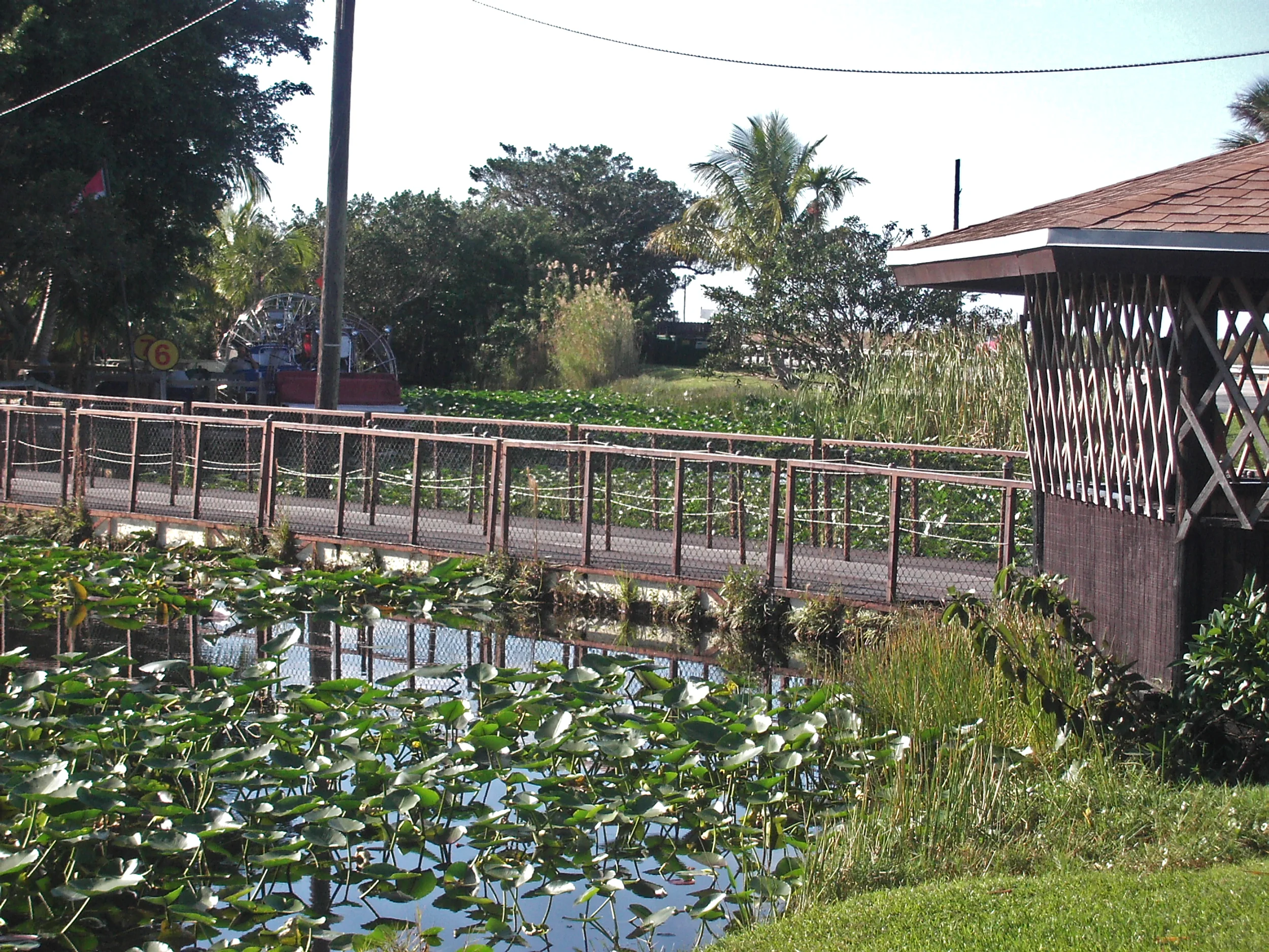 Abfahrt Airboat Ride
